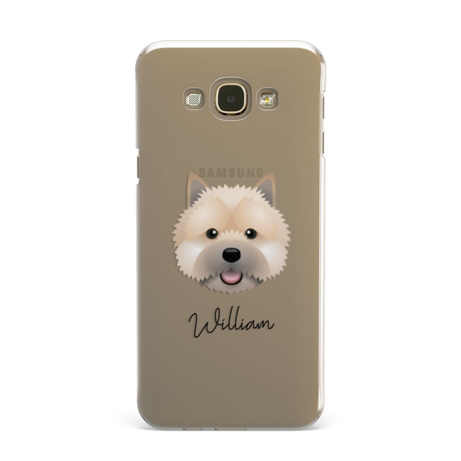 Norwich Terrier Personalised Samsung Galaxy A8 Case