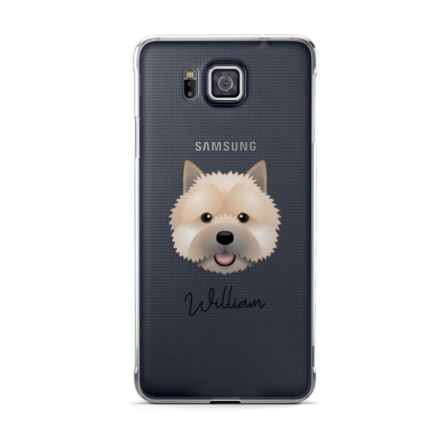 Norwich Terrier Personalised Samsung Galaxy Alpha Case