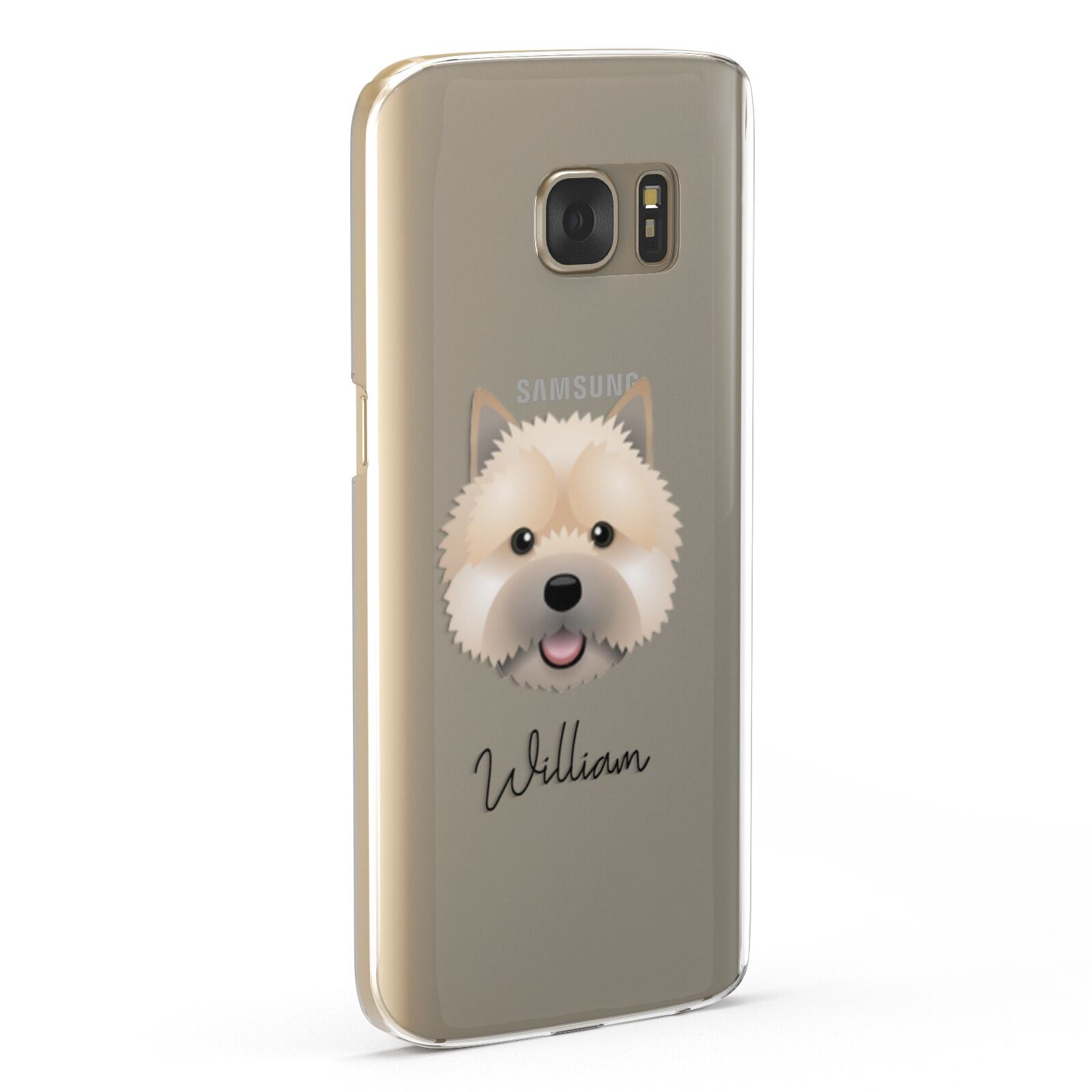 Norwich Terrier Personalised Samsung Galaxy Case Fourty Five Degrees