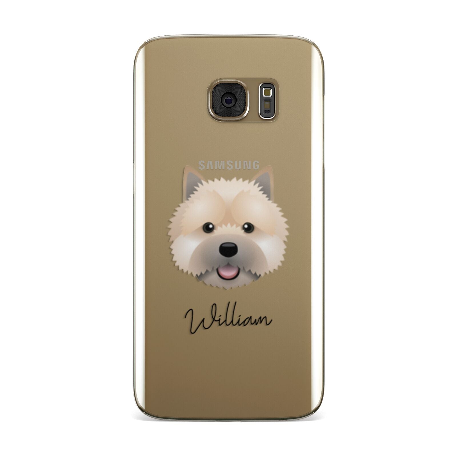 Norwich Terrier Personalised Samsung Galaxy Case