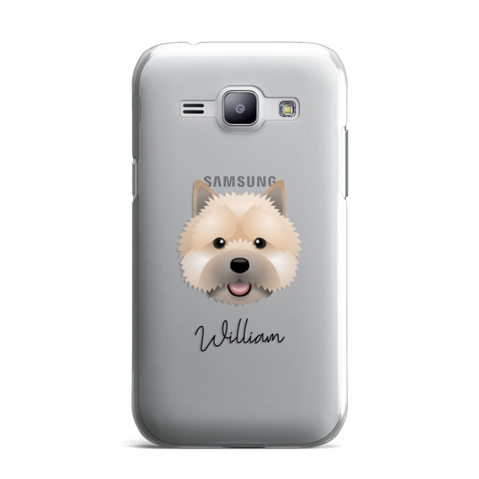 Norwich Terrier Personalised Samsung Galaxy J1 2015 Case