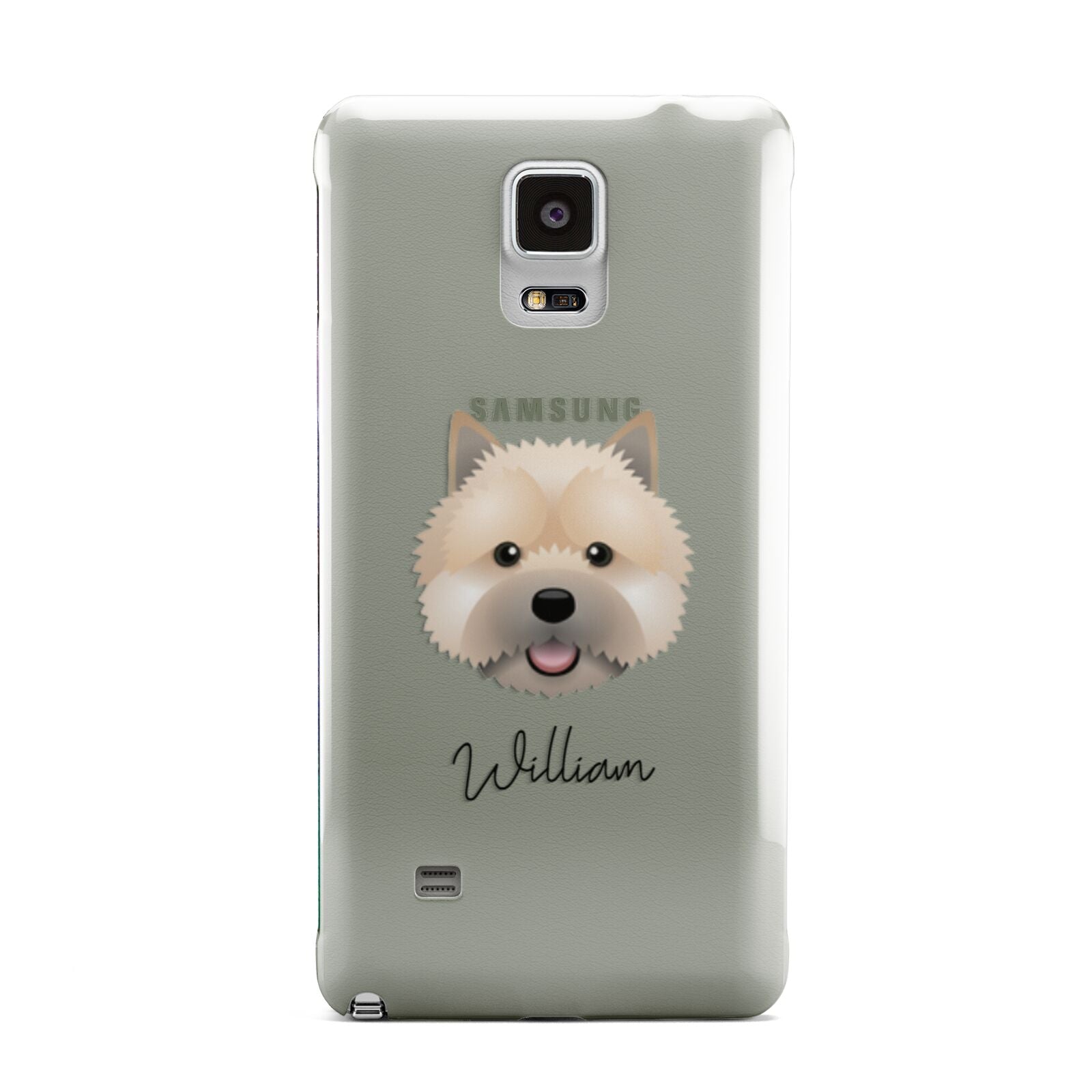 Norwich Terrier Personalised Samsung Galaxy Note 4 Case