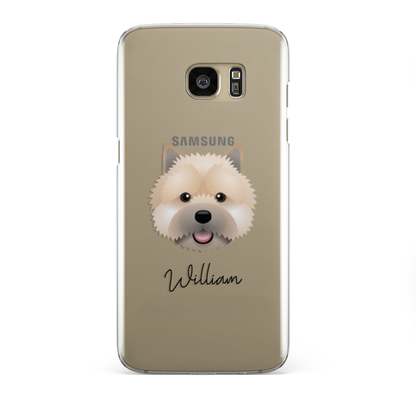 Norwich Terrier Personalised Samsung Galaxy S7 Edge Case