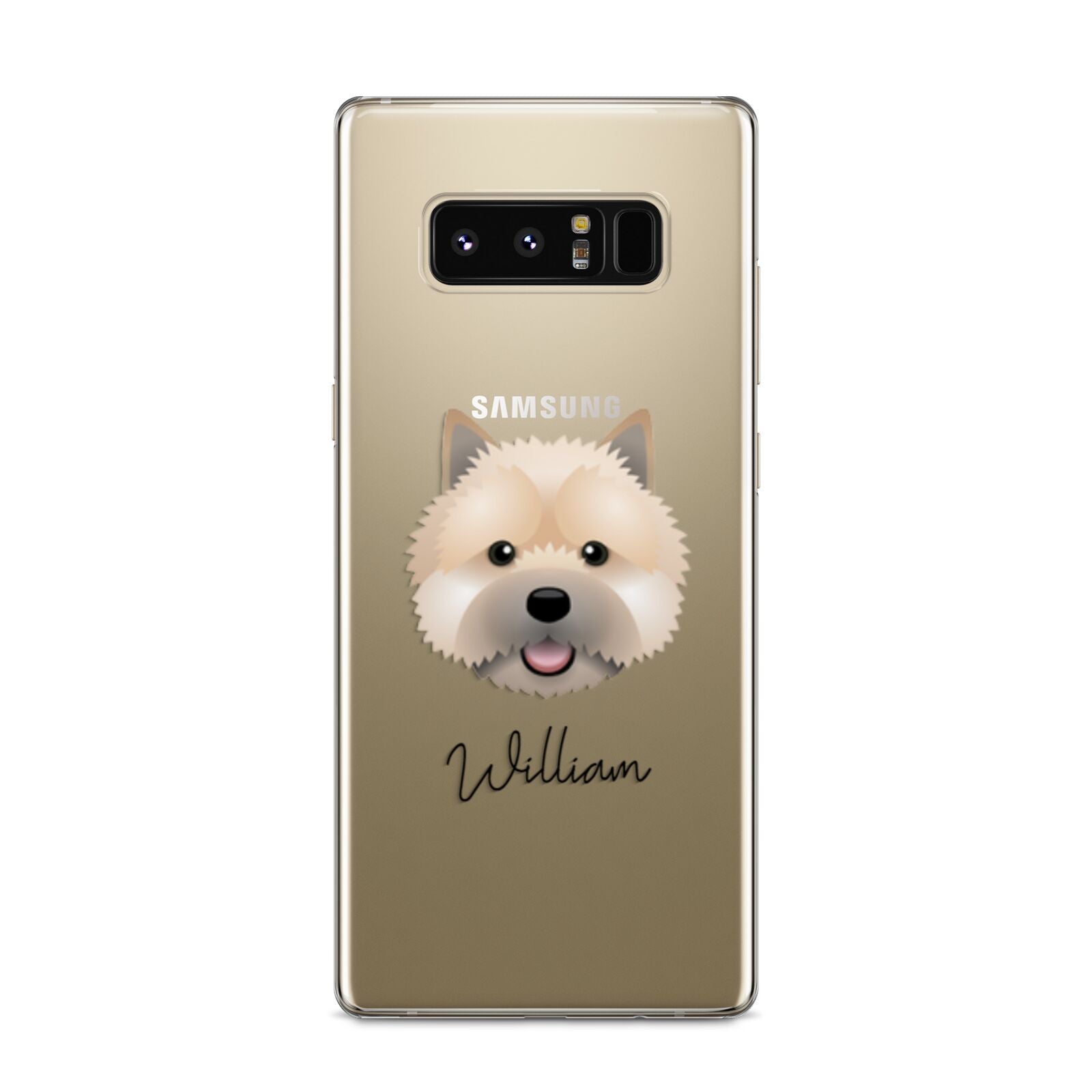 Norwich Terrier Personalised Samsung Galaxy S8 Case