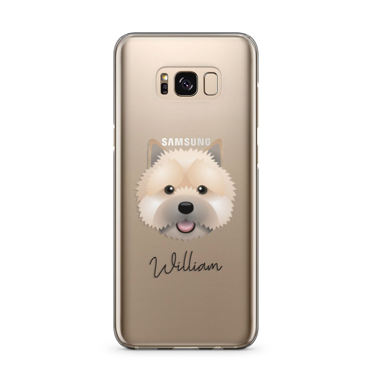 Norwich Terrier Personalised Samsung Galaxy S8 Plus Case