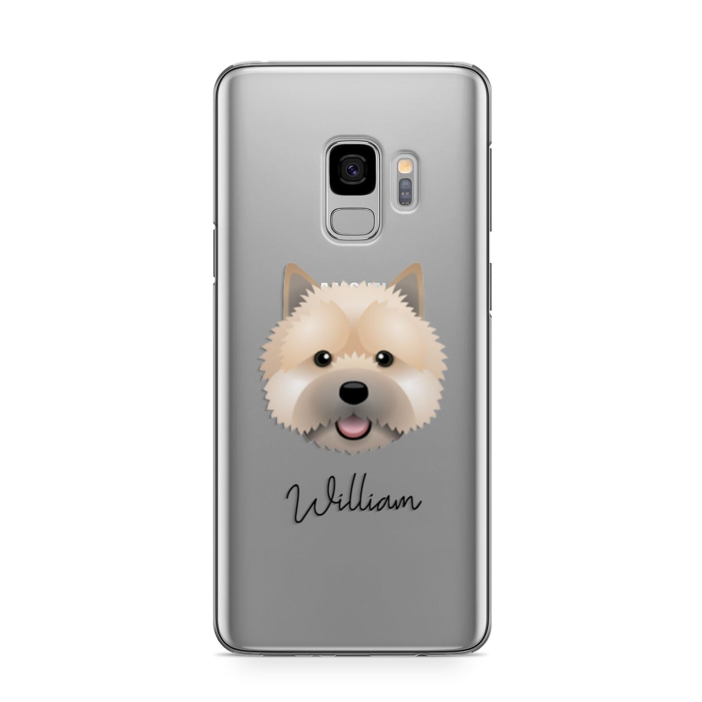 Norwich Terrier Personalised Samsung Galaxy S9 Case