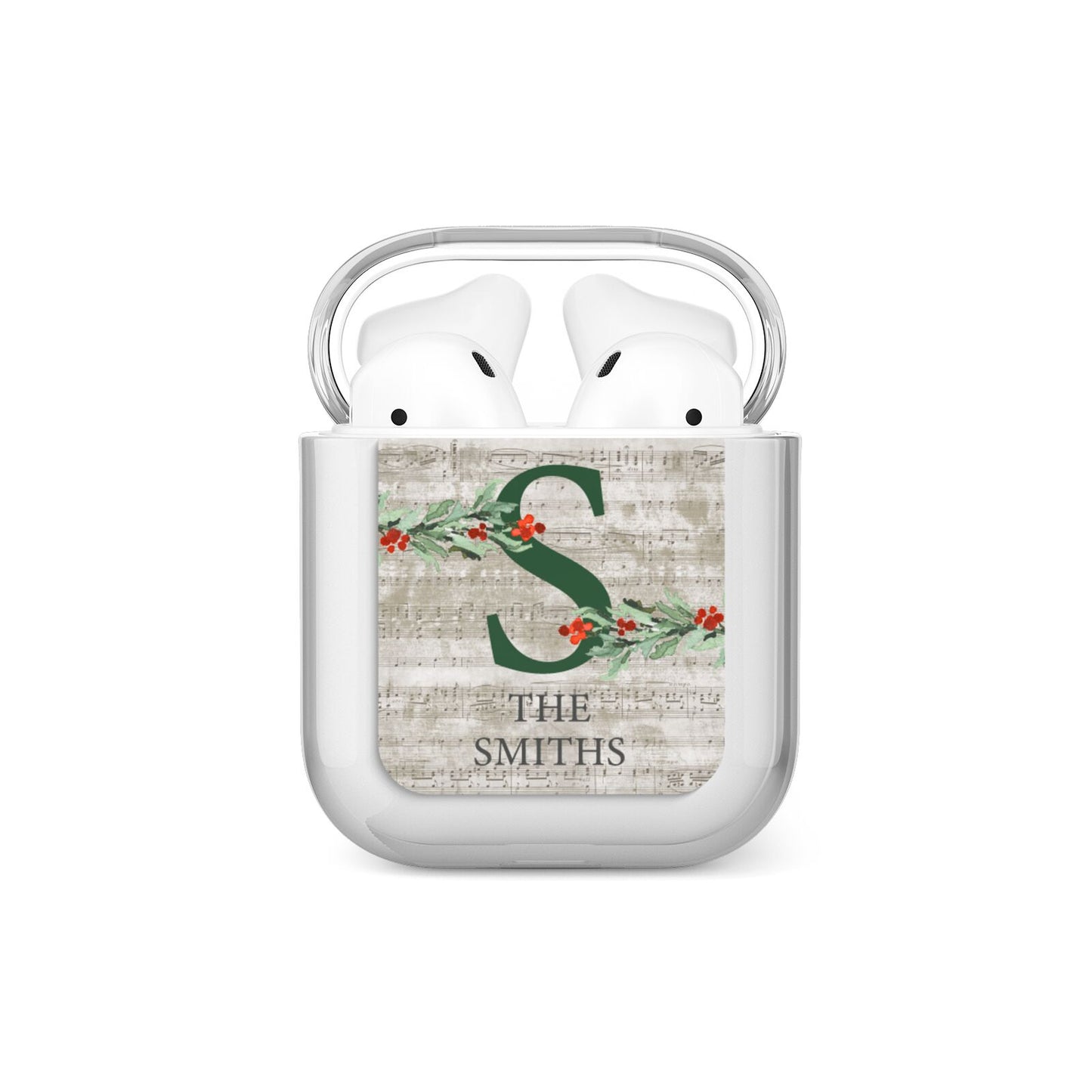 Nostalgic Monogram Personalised AirPods Case