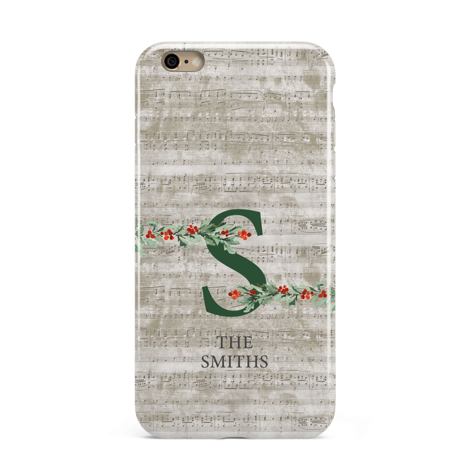 Nostalgic Monogram Personalised Apple iPhone 6 Plus 3D Tough Case