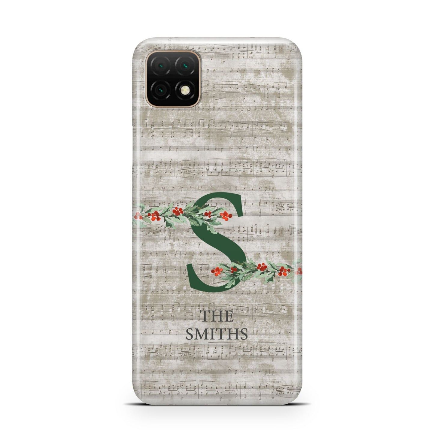 Nostalgic Monogram Personalised Huawei Enjoy 20 Phone Case