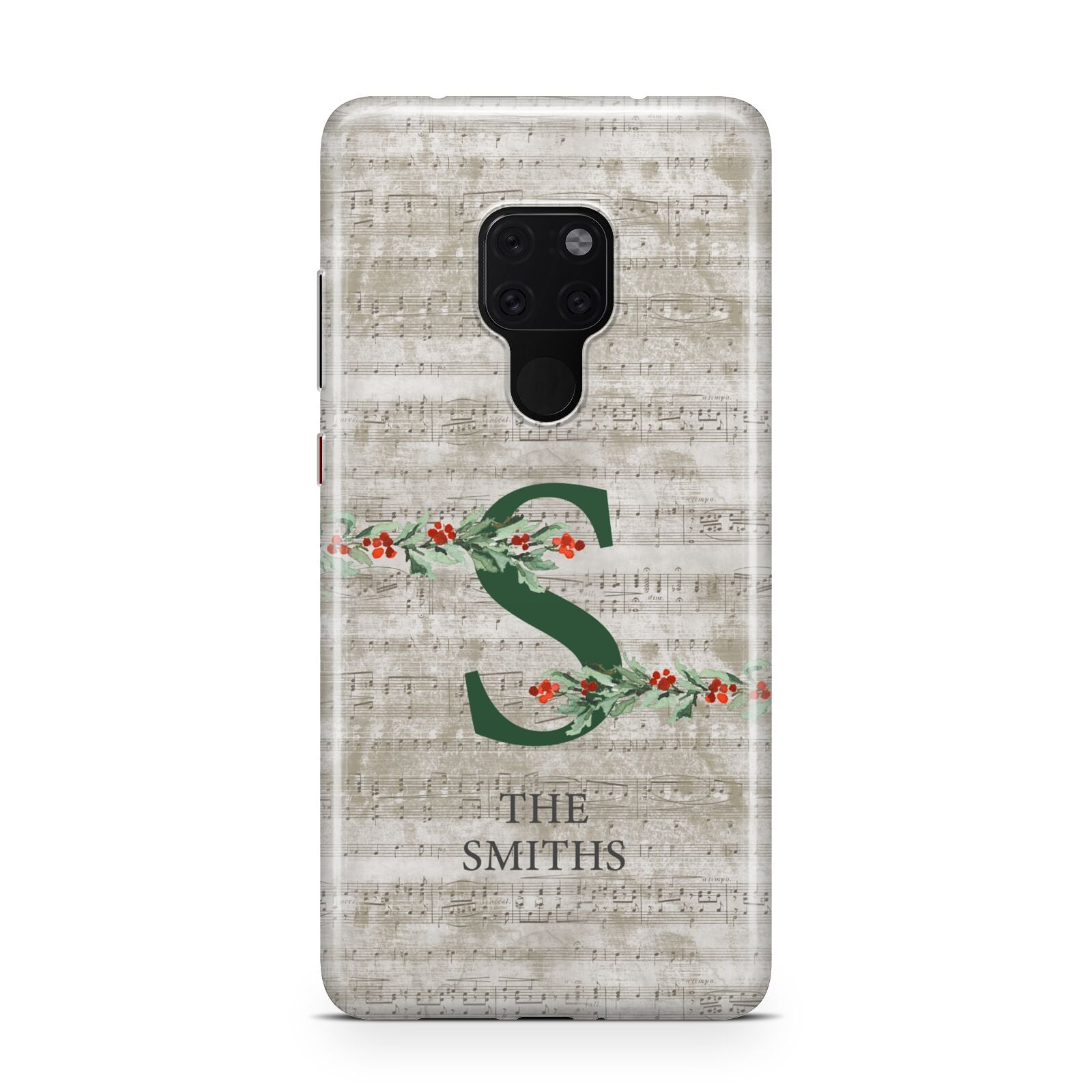 Nostalgic Monogram Personalised Huawei Mate 20 Phone Case