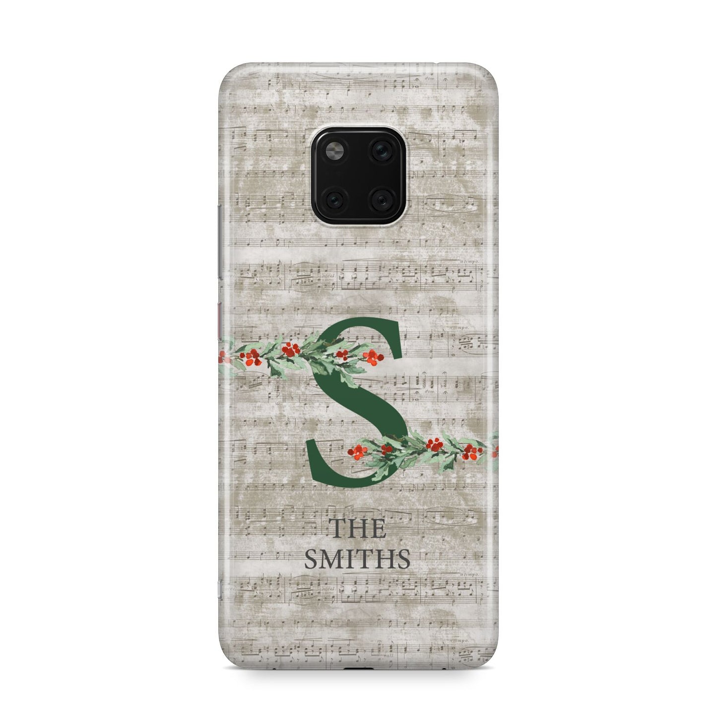 Nostalgic Monogram Personalised Huawei Mate 20 Pro Phone Case