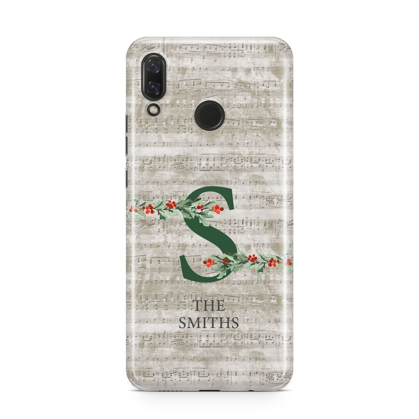 Nostalgic Monogram Personalised Huawei Nova 3 Phone Case