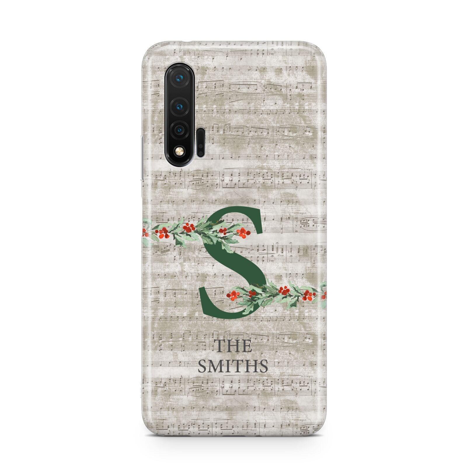 Nostalgic Monogram Personalised Huawei Nova 6 Phone Case