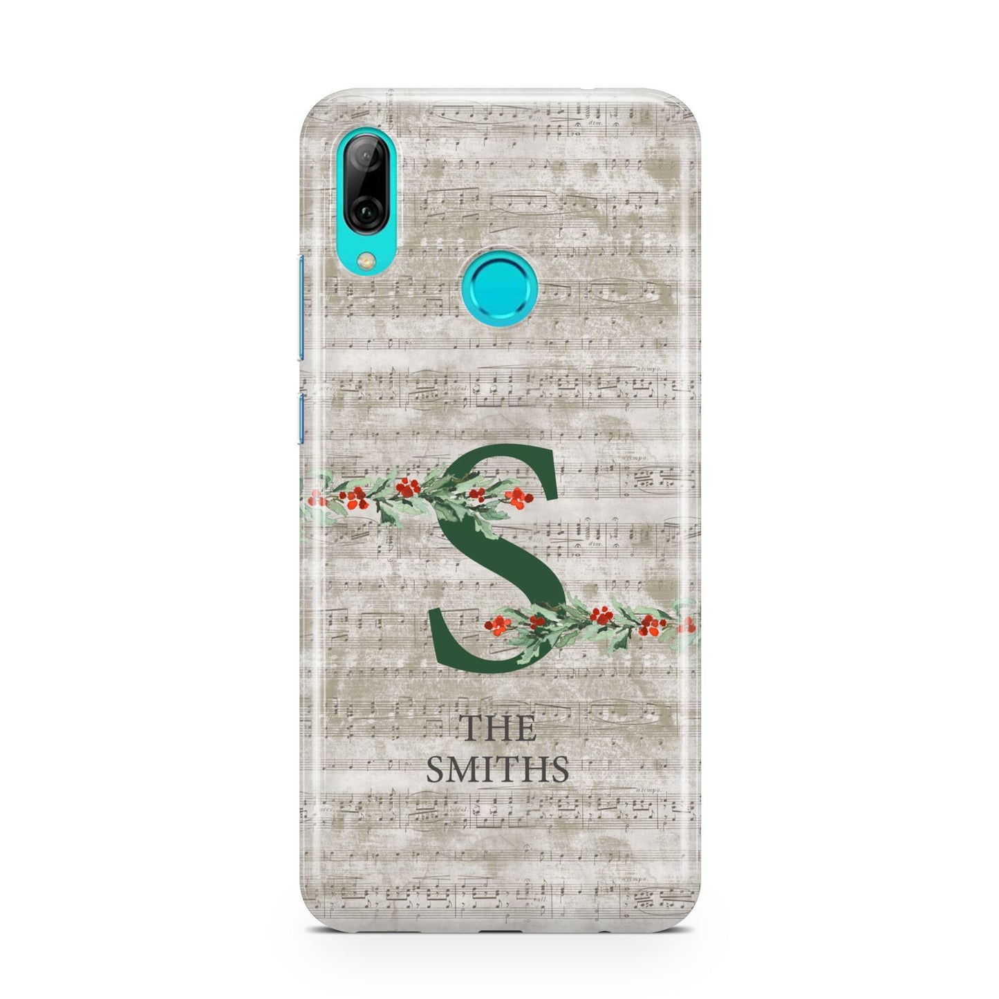 Nostalgic Monogram Personalised Huawei P Smart 2019 Case