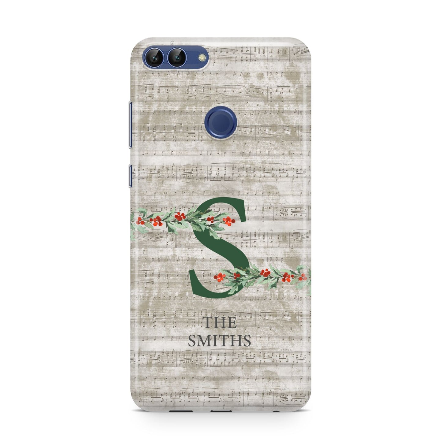 Nostalgic Monogram Personalised Huawei P Smart Case