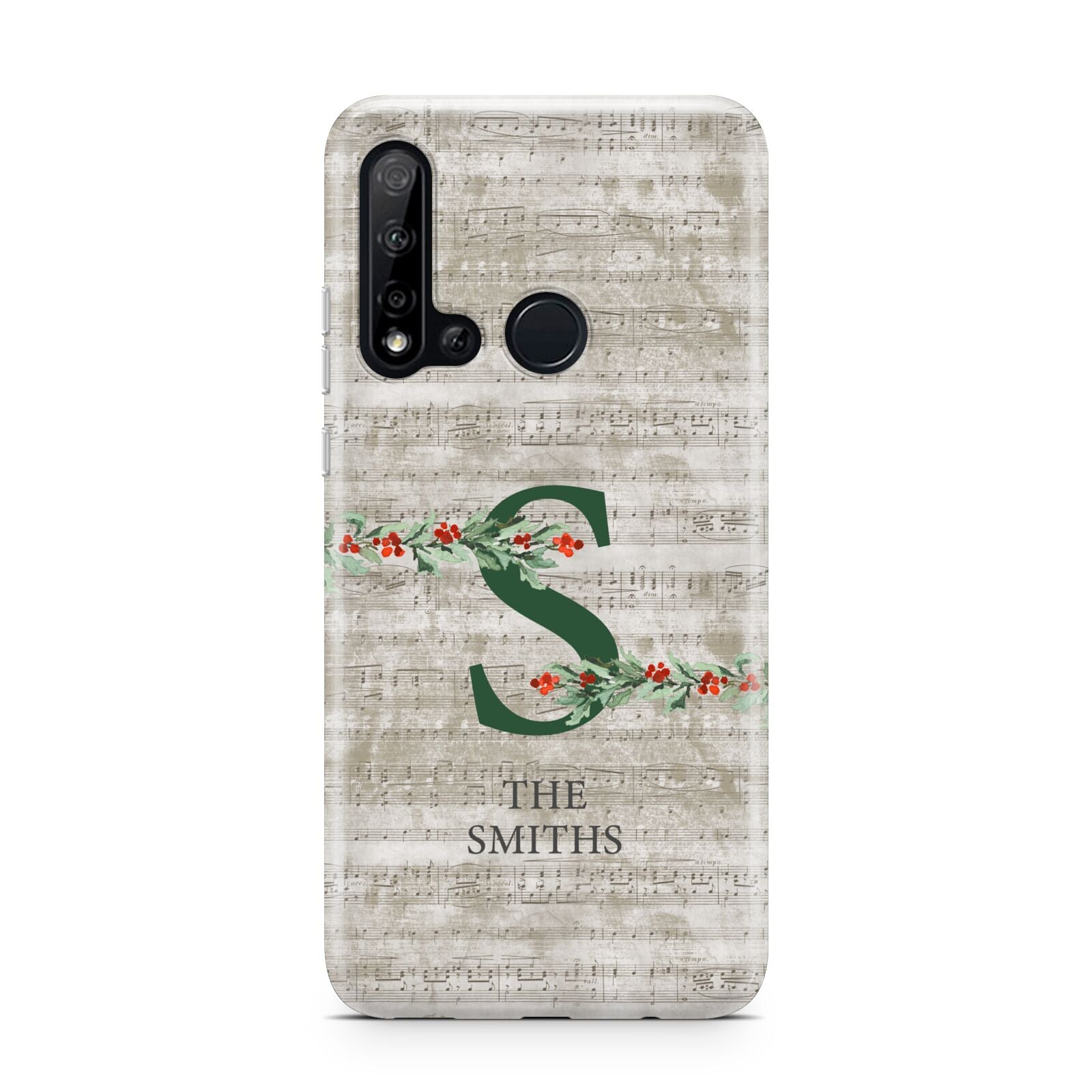 Nostalgic Monogram Personalised Huawei P20 Lite 5G Phone Case