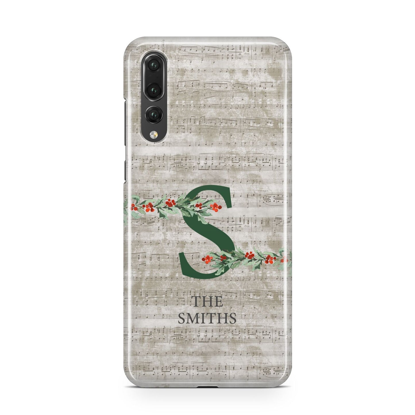 Nostalgic Monogram Personalised Huawei P20 Pro Phone Case