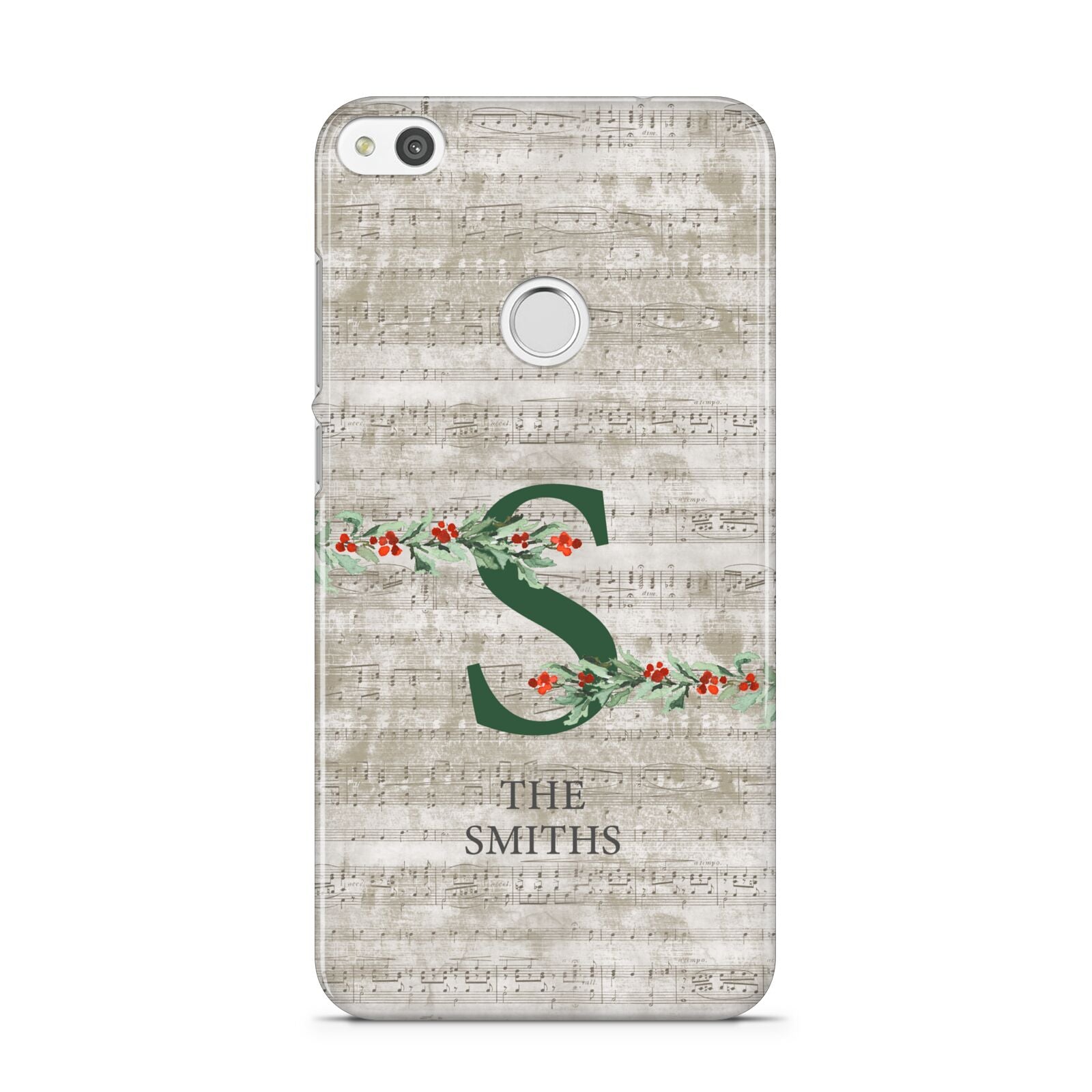 Nostalgic Monogram Personalised Huawei P8 Lite Case