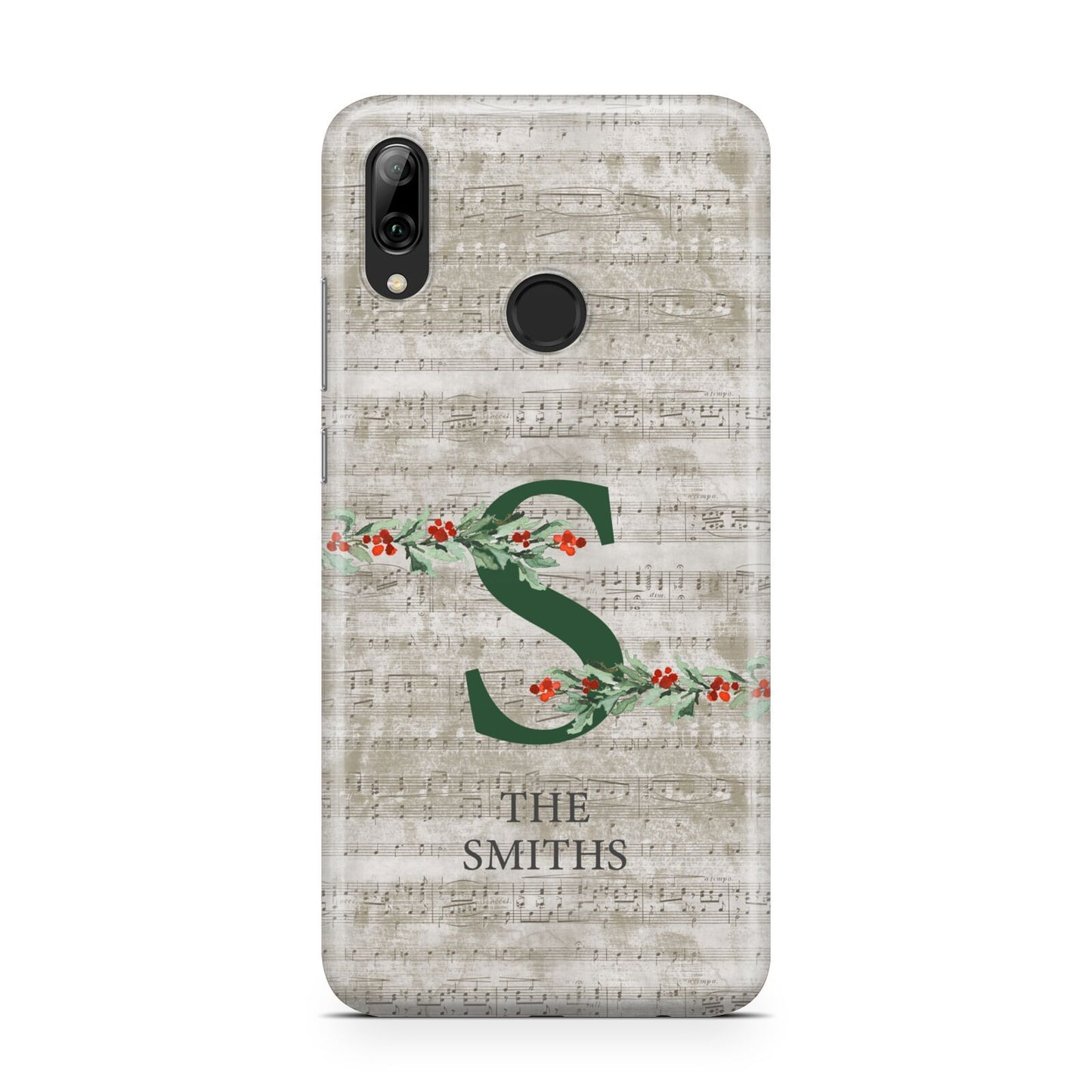 Nostalgic Monogram Personalised Huawei Y7 2019