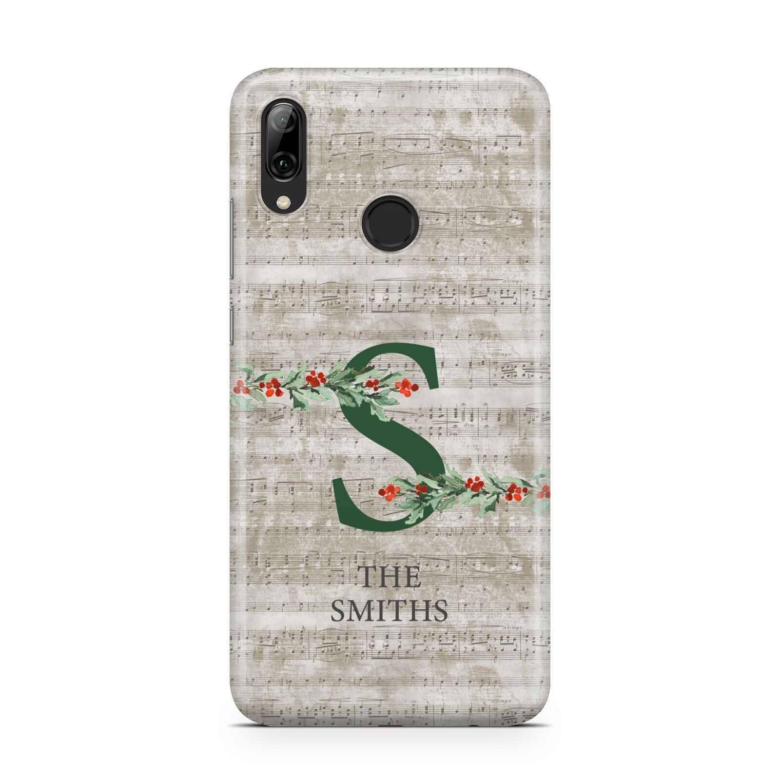 Nostalgic Monogram Personalised Huawei Y7 2019