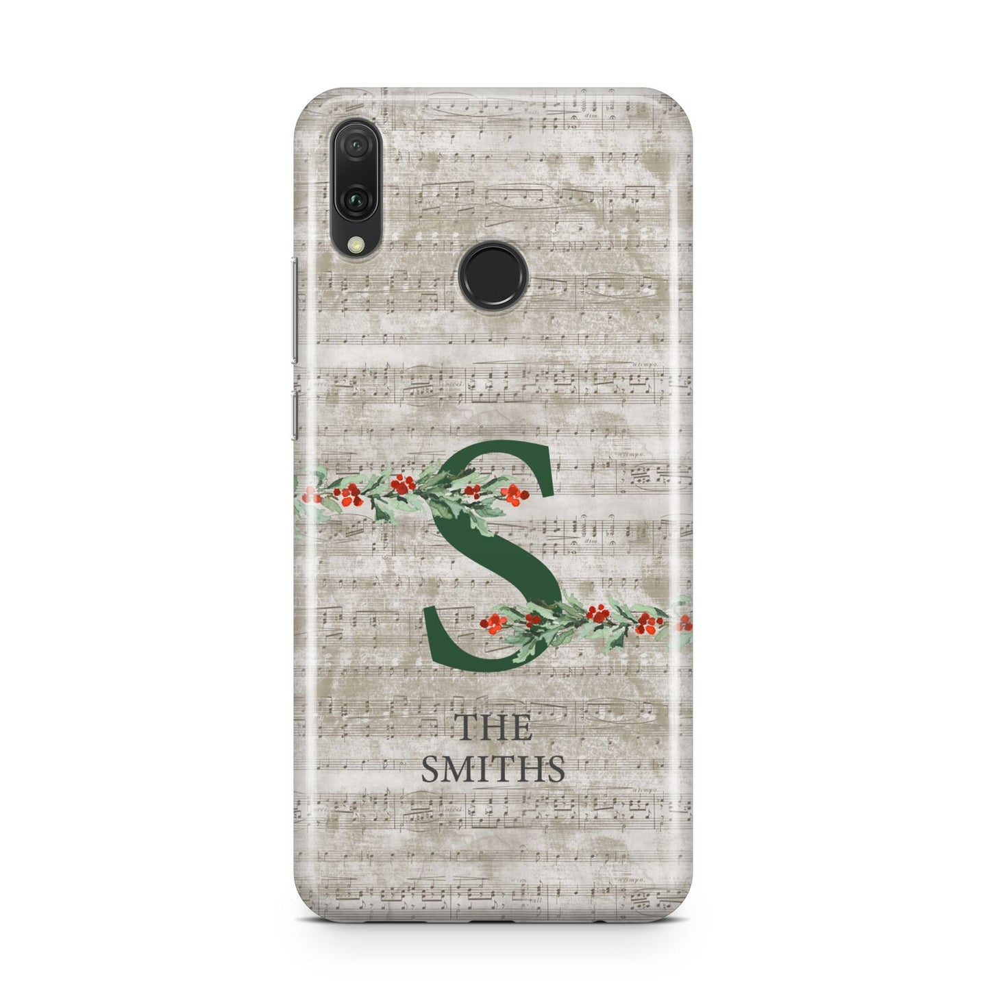 Nostalgic Monogram Personalised Huawei Y9 2019