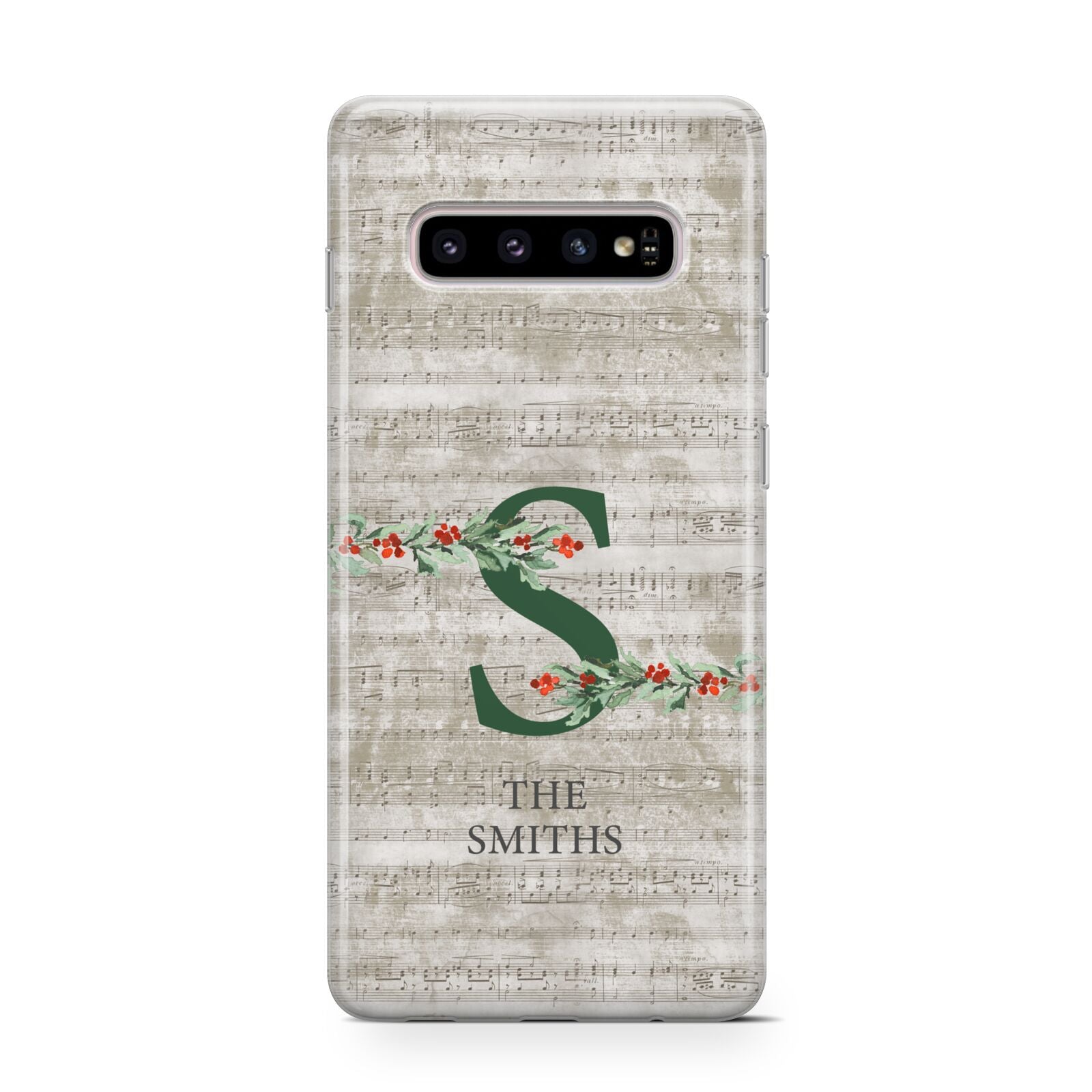 Nostalgic Monogram Personalised Protective Samsung Galaxy Case