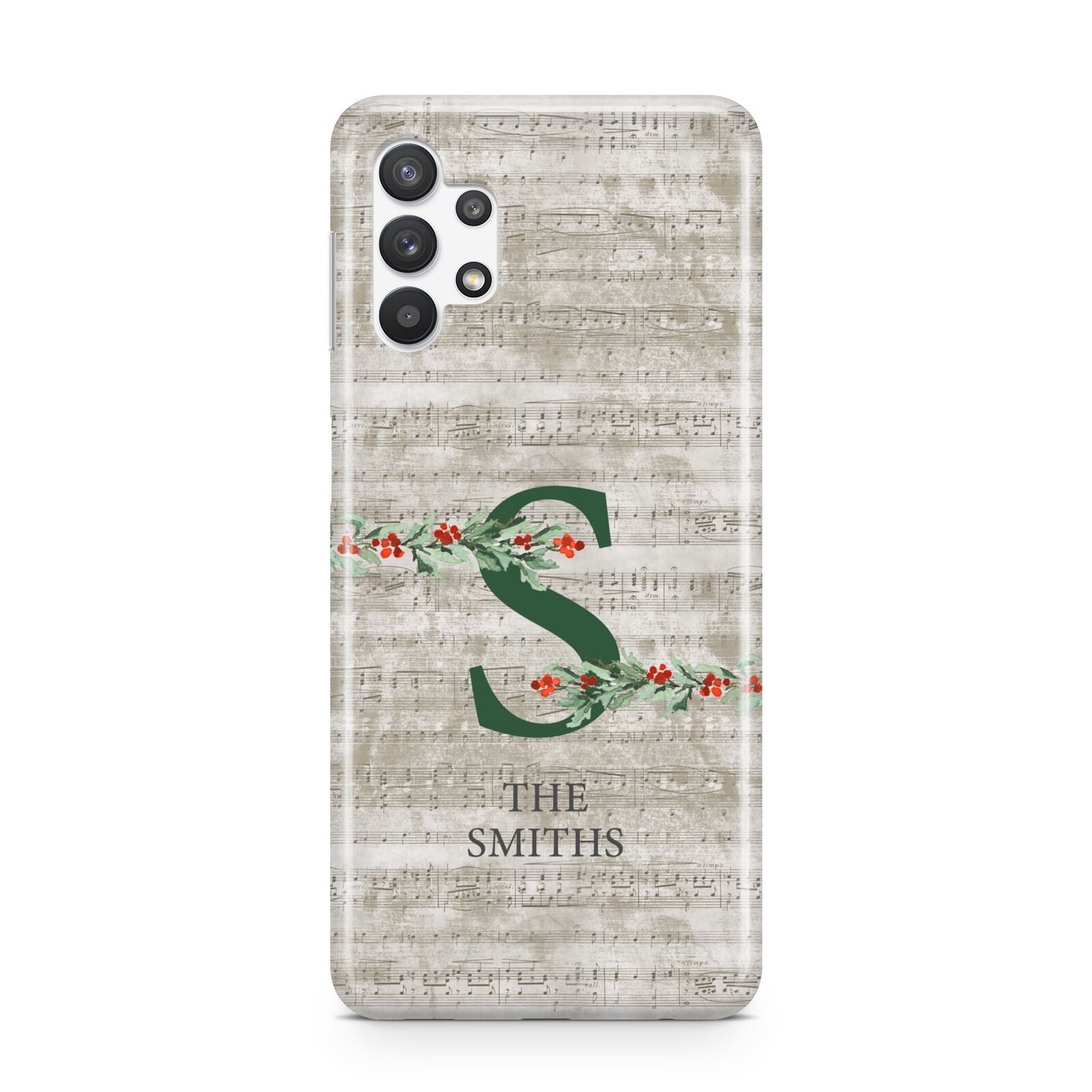 Nostalgic Monogram Personalised Samsung A32 5G Case