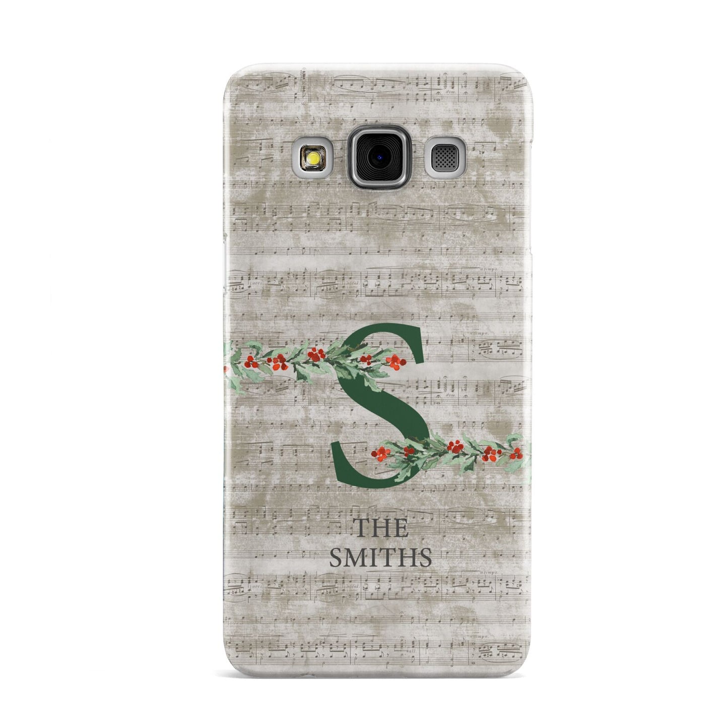 Nostalgic Monogram Personalised Samsung Galaxy A3 Case