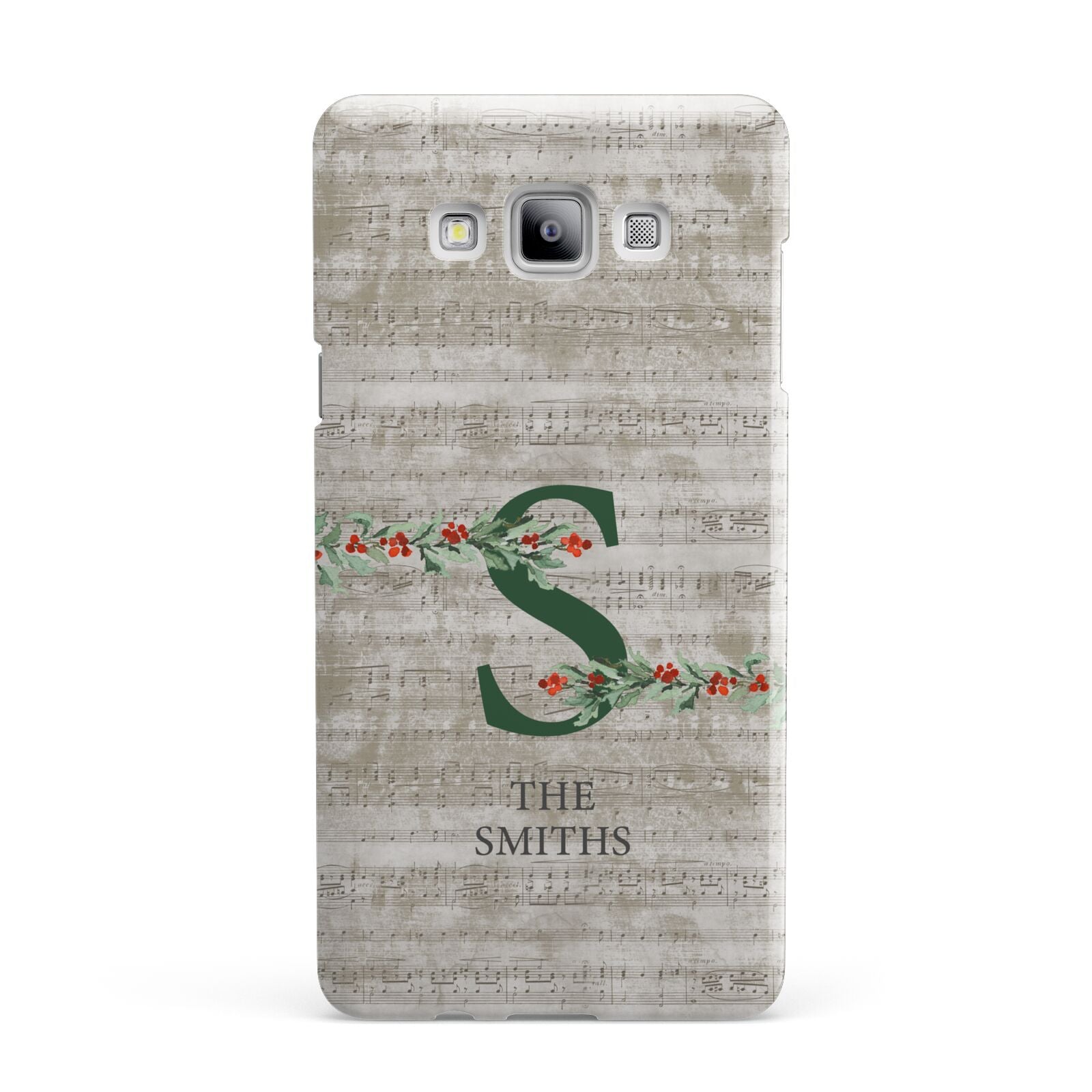 Nostalgic Monogram Personalised Samsung Galaxy A7 2015 Case