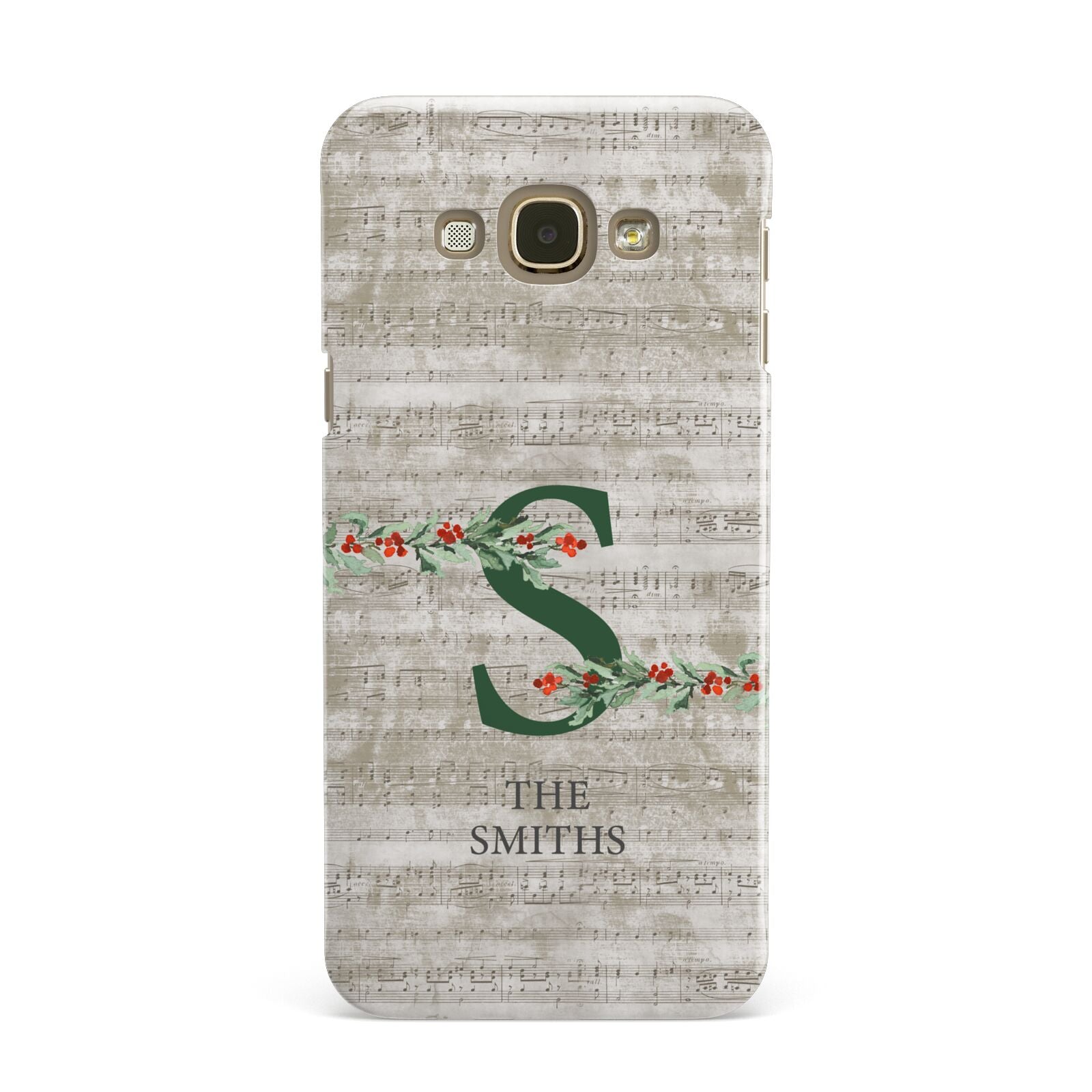 Nostalgic Monogram Personalised Samsung Galaxy A8 Case