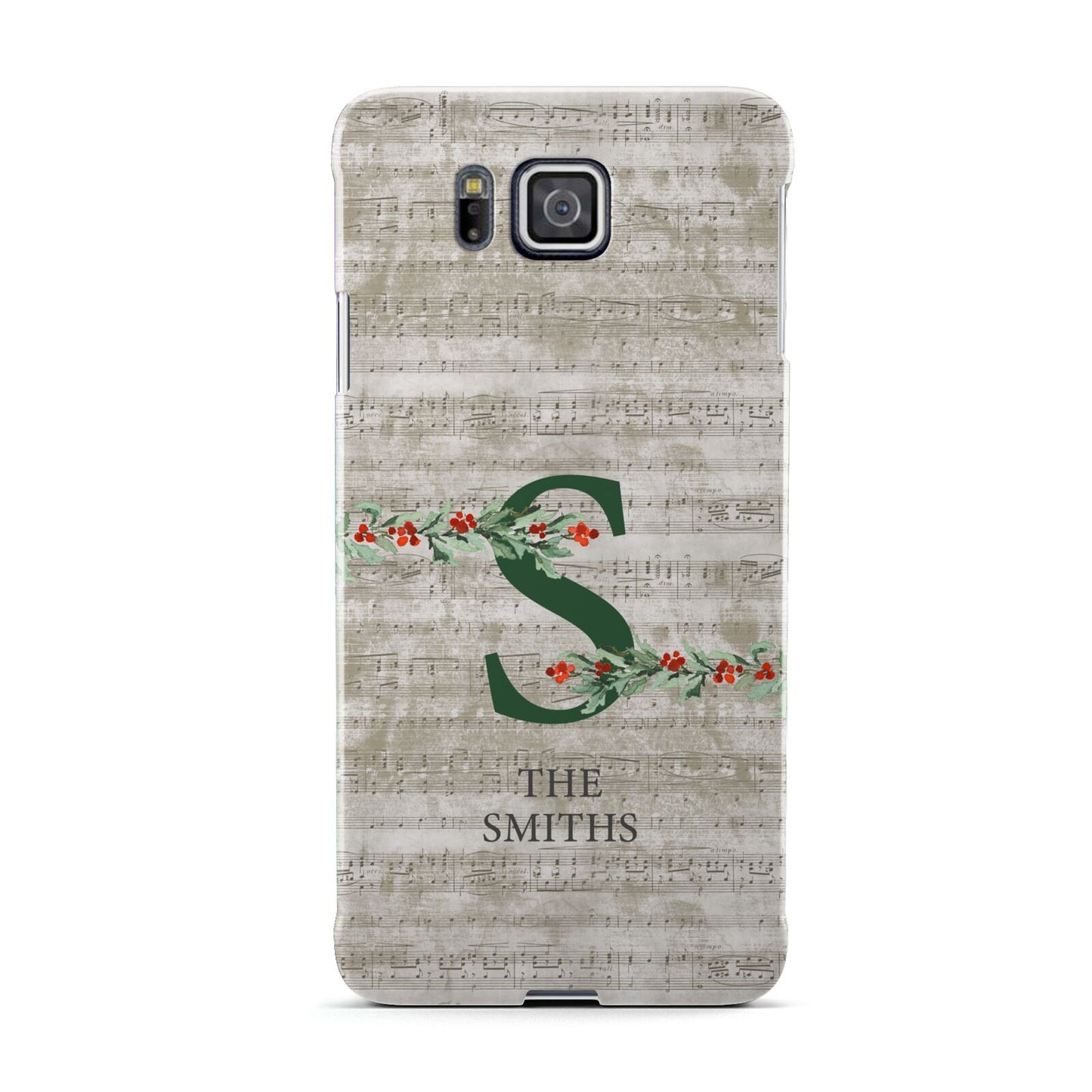 Nostalgic Monogram Personalised Samsung Galaxy Alpha Case