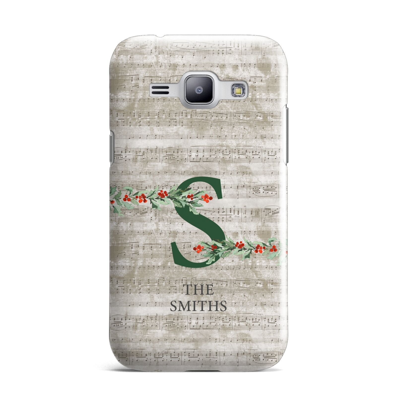 Nostalgic Monogram Personalised Samsung Galaxy J1 2015 Case