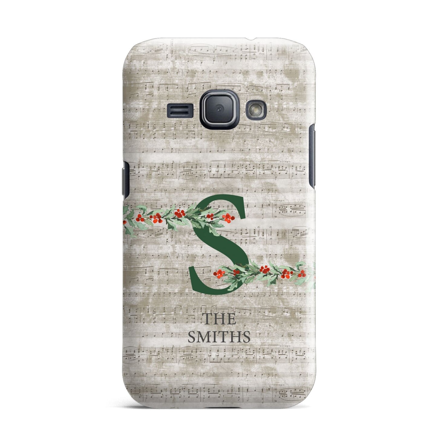 Nostalgic Monogram Personalised Samsung Galaxy J1 2016 Case