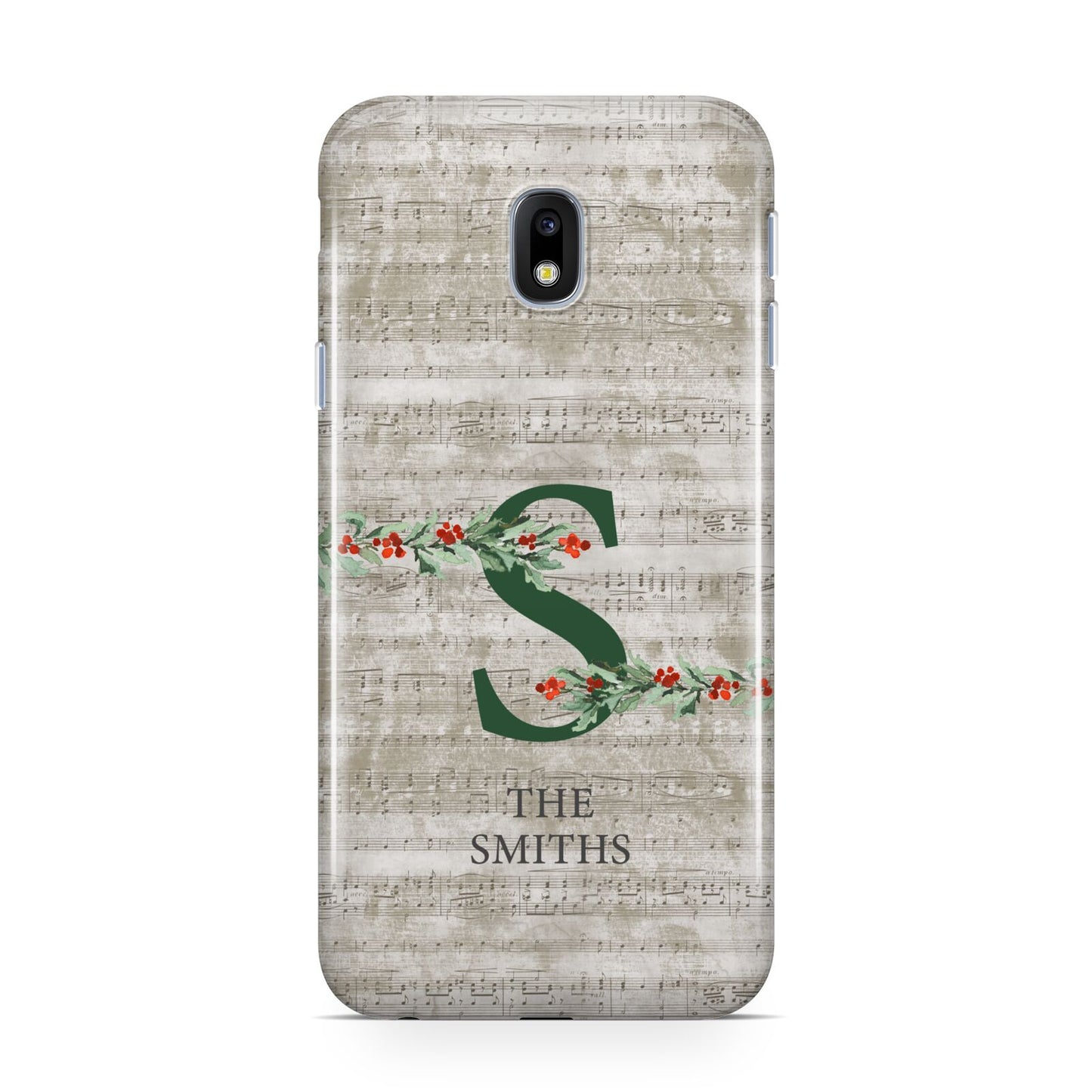 Nostalgic Monogram Personalised Samsung Galaxy J3 2017 Case