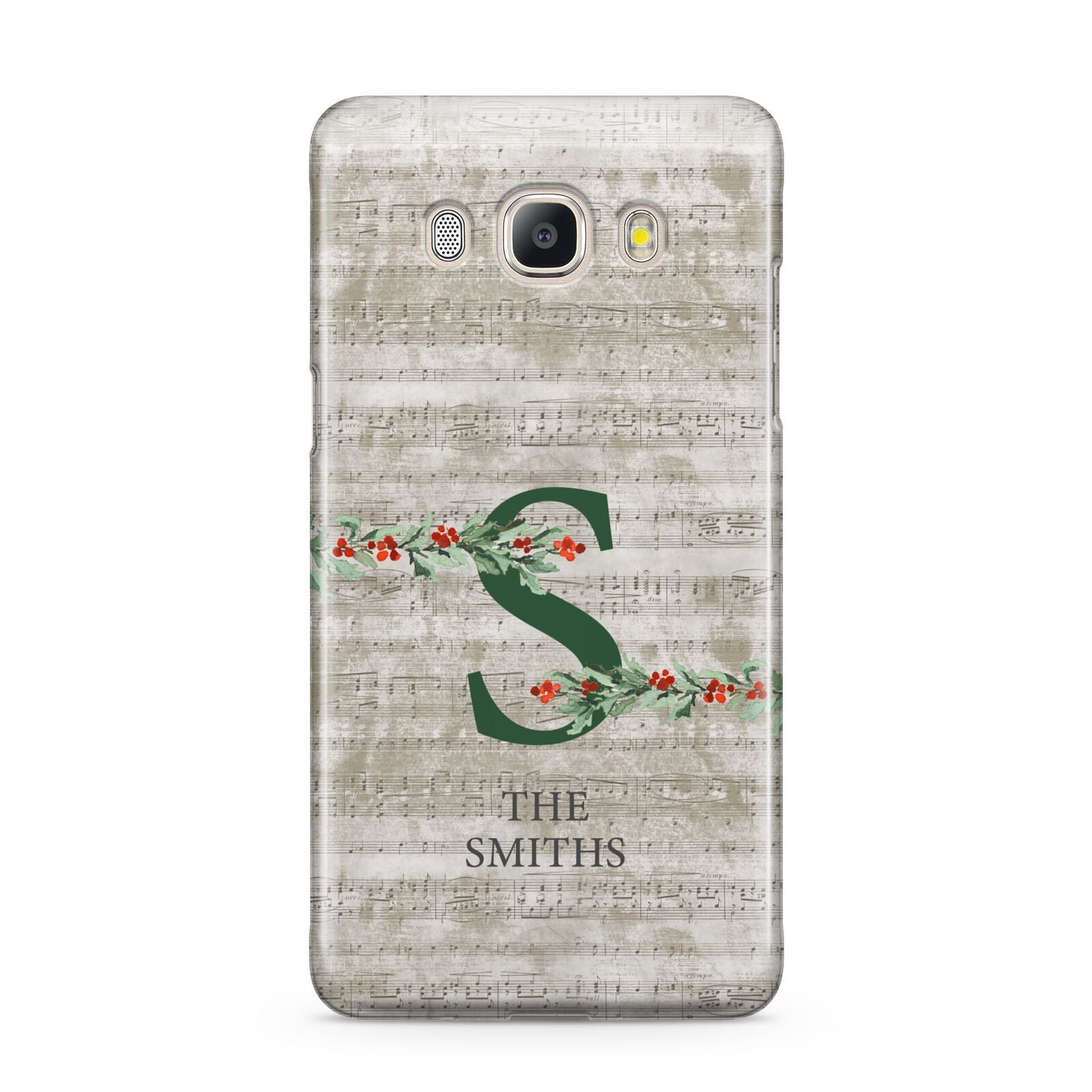 Nostalgic Monogram Personalised Samsung Galaxy J5 2016 Case