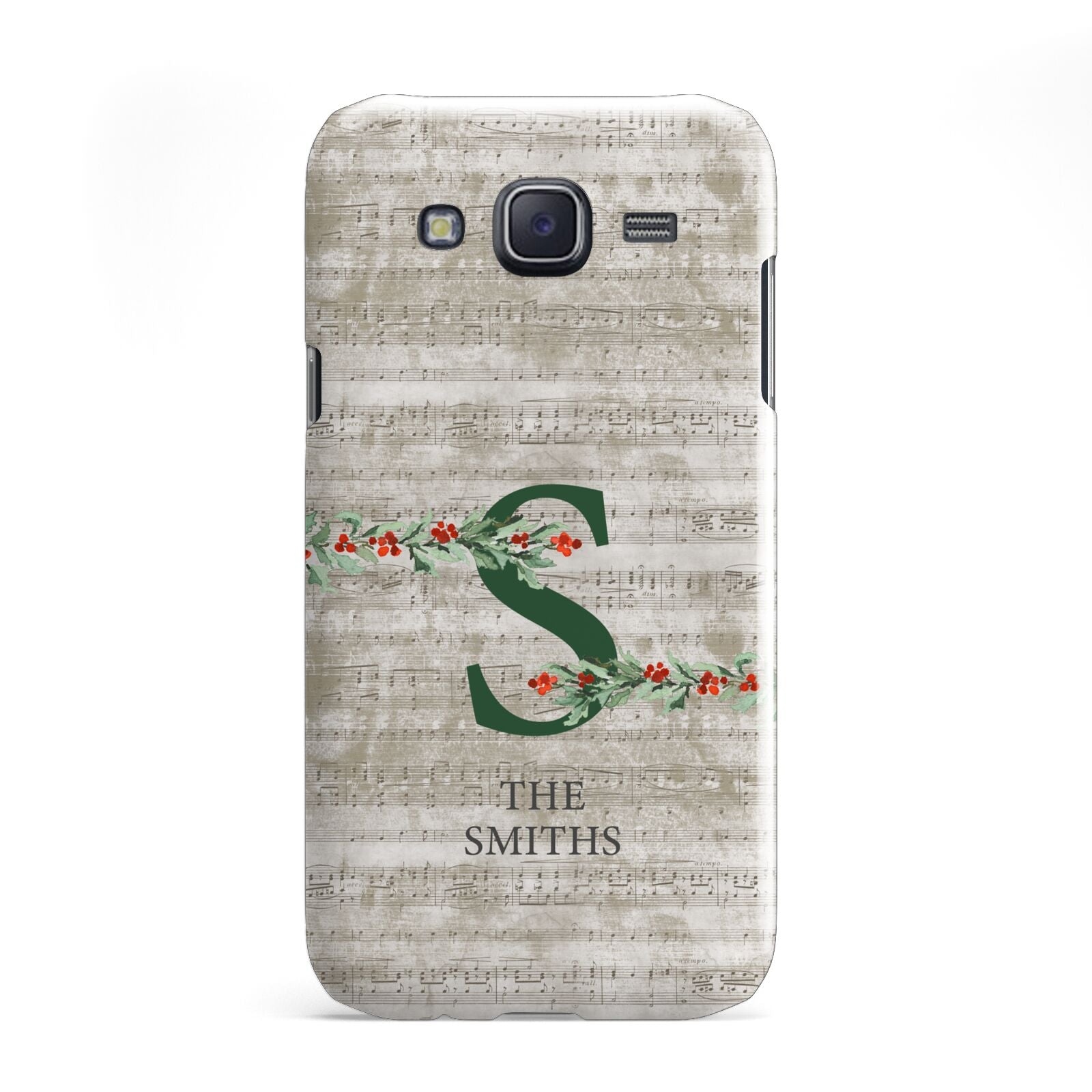 Nostalgic Monogram Personalised Samsung Galaxy J5 Case