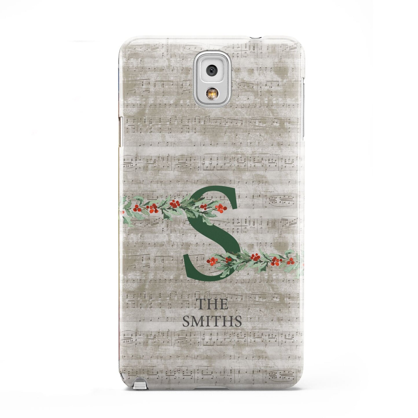 Nostalgic Monogram Personalised Samsung Galaxy Note 3 Case