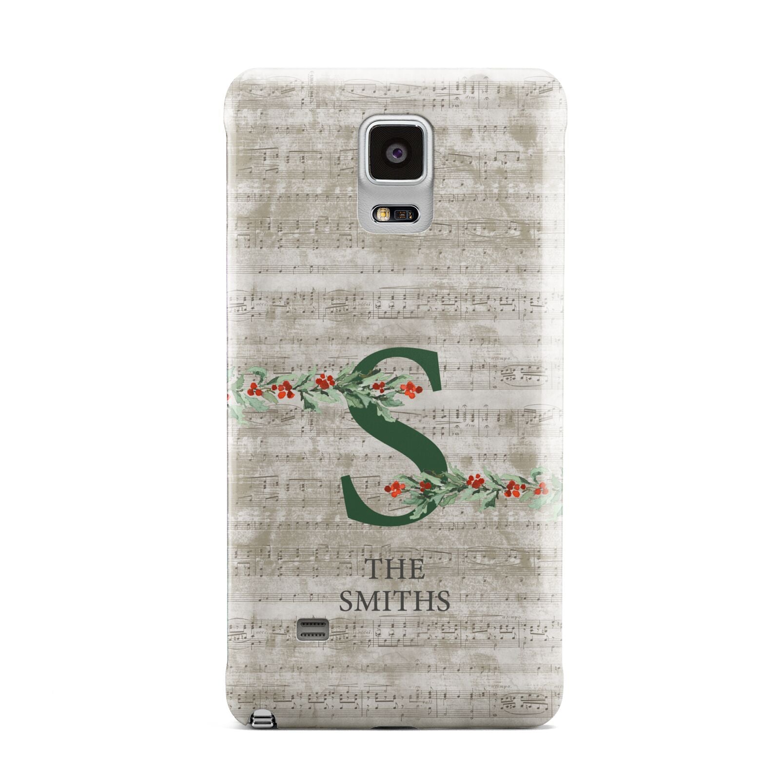 Nostalgic Monogram Personalised Samsung Galaxy Note 4 Case