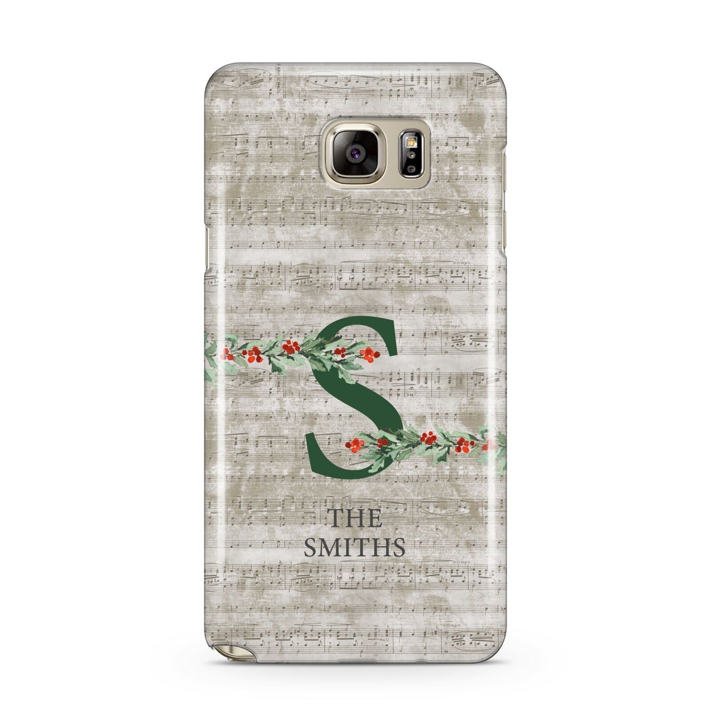 Nostalgic Monogram Personalised Samsung Galaxy Note 5 Case