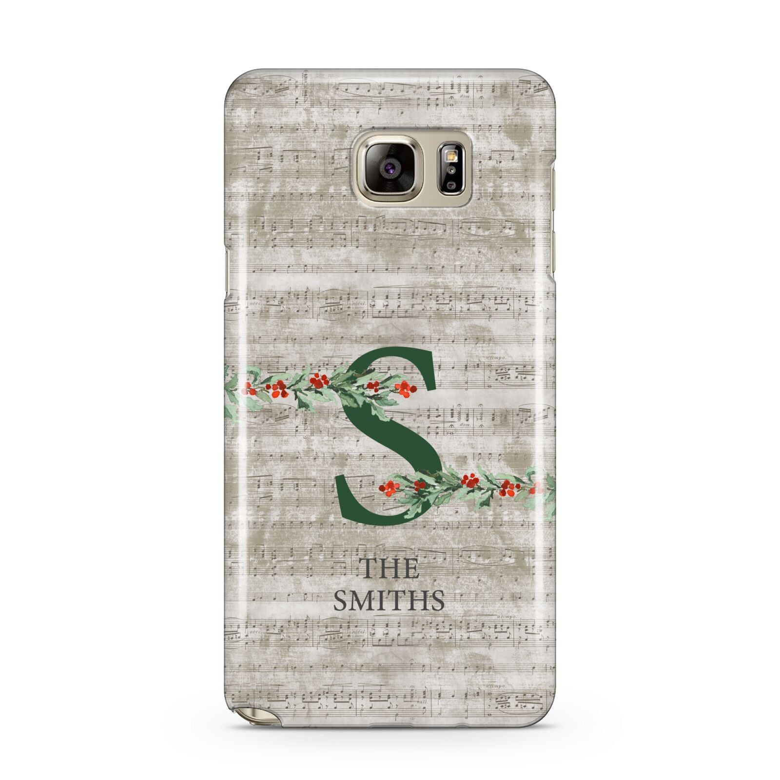 Nostalgic Monogram Personalised Samsung Galaxy Note 5 Case