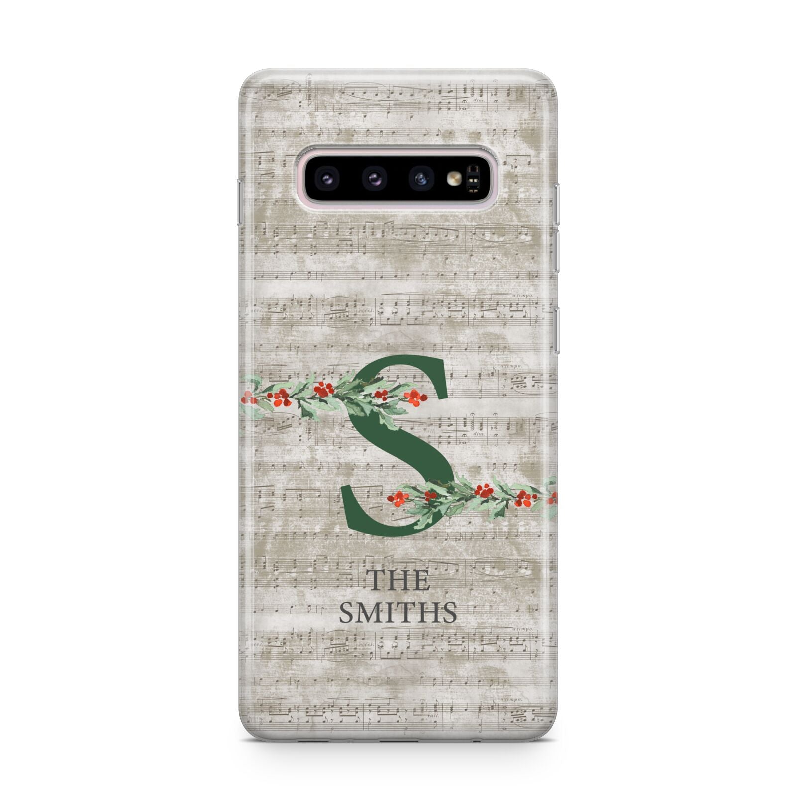 Nostalgic Monogram Personalised Samsung Galaxy S10 Plus Case