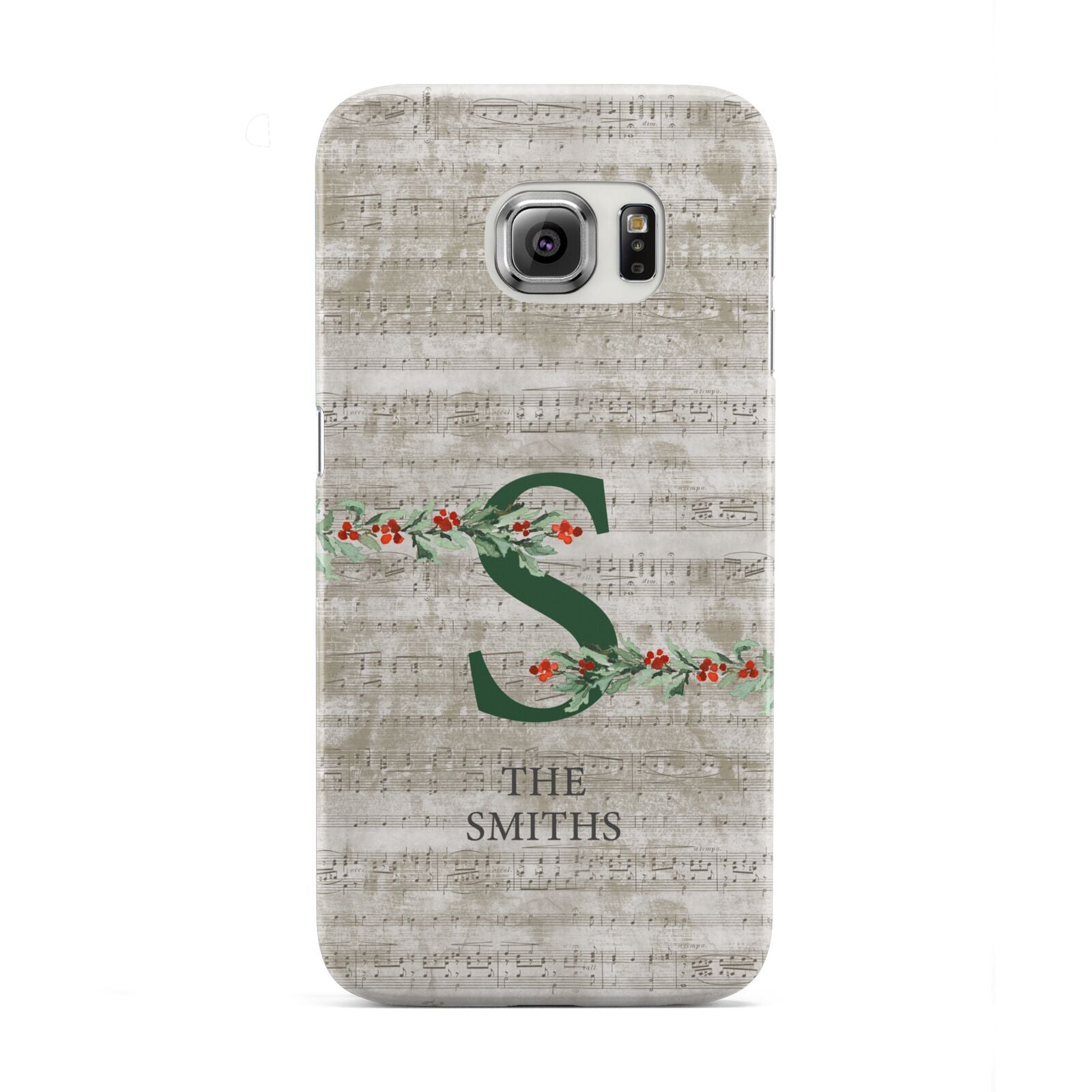 Nostalgic Monogram Personalised Samsung Galaxy S6 Edge Case