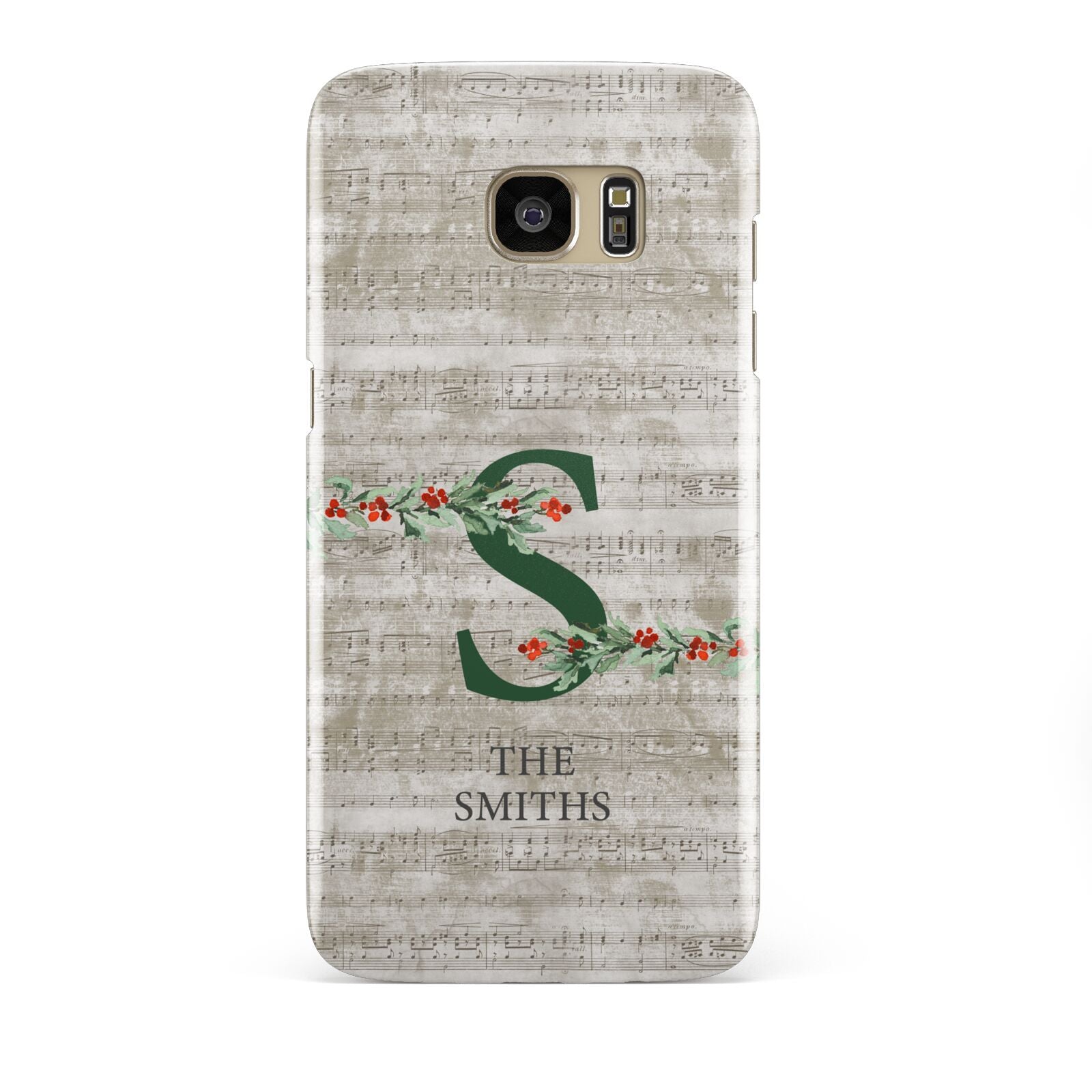 Nostalgic Monogram Personalised Samsung Galaxy S7 Edge Case