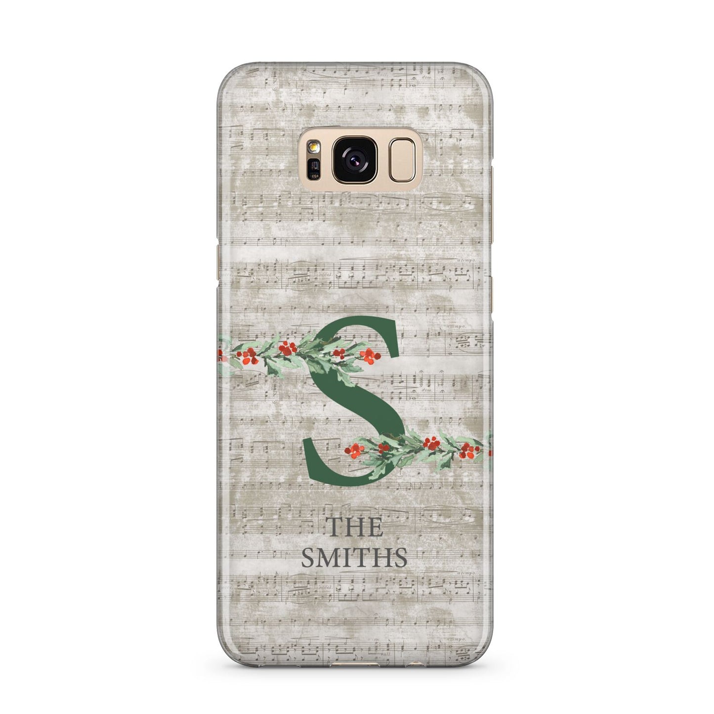 Nostalgic Monogram Personalised Samsung Galaxy S8 Plus Case