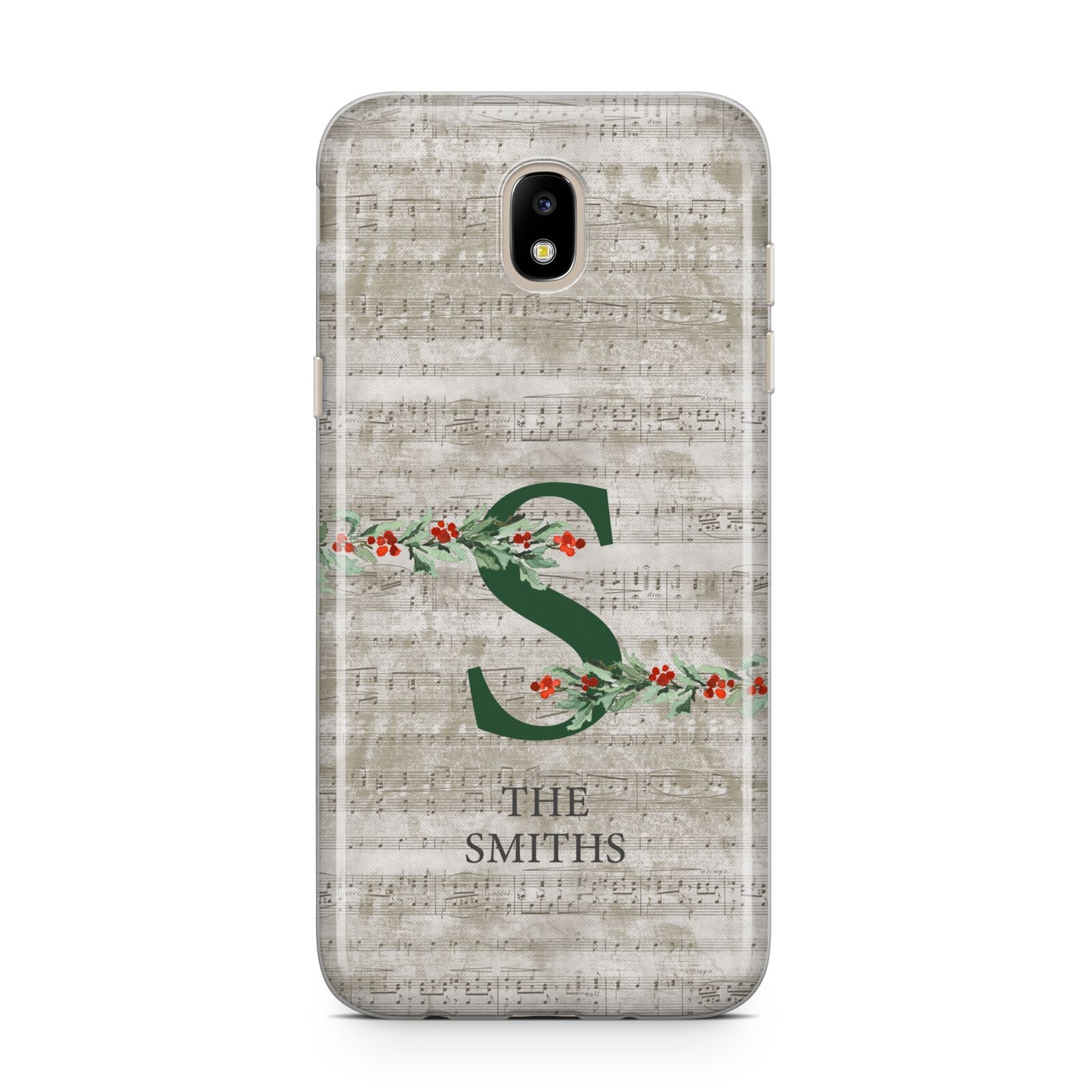 Nostalgic Monogram Personalised Samsung J5 2017 Case