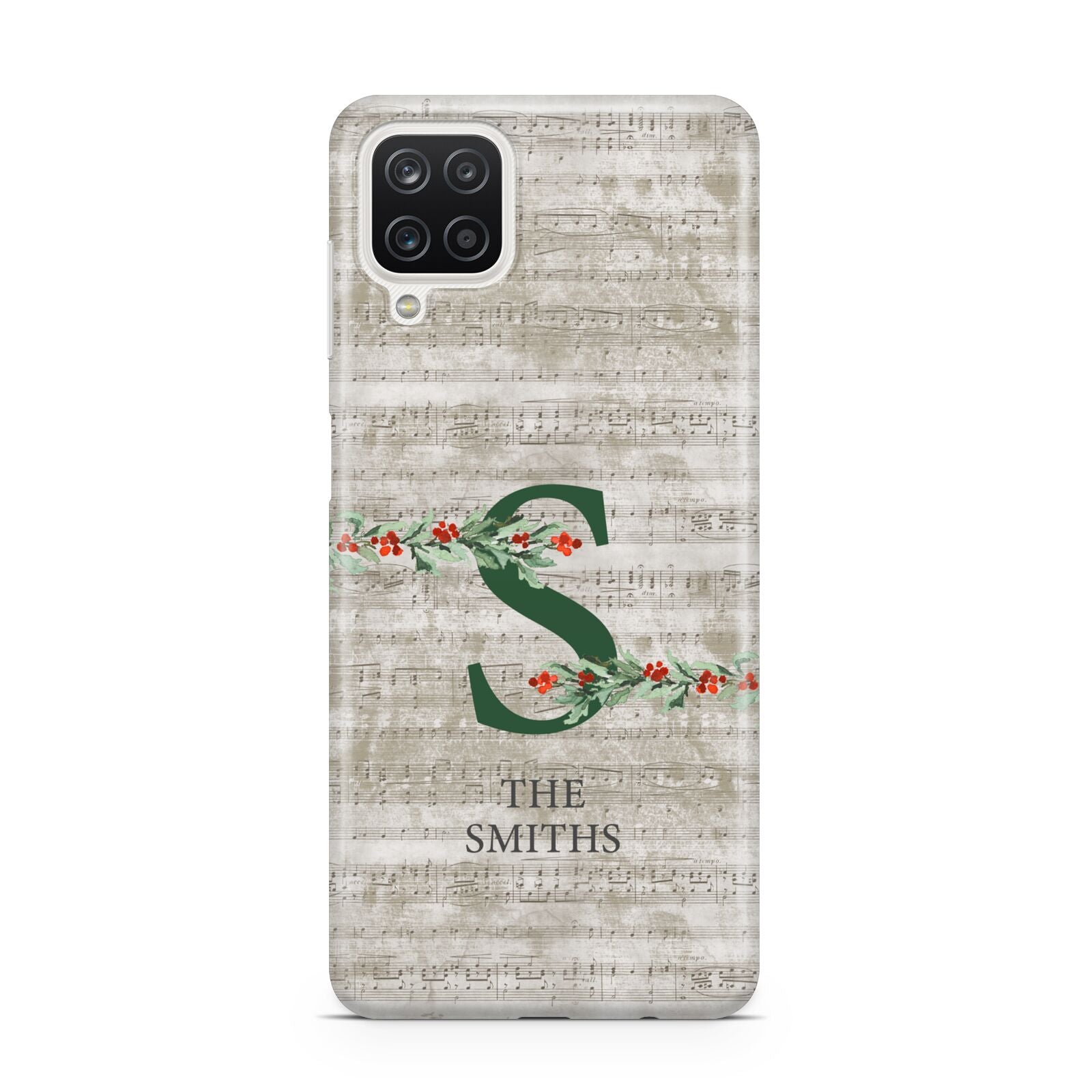 Nostalgic Monogram Personalised Samsung M12 Case