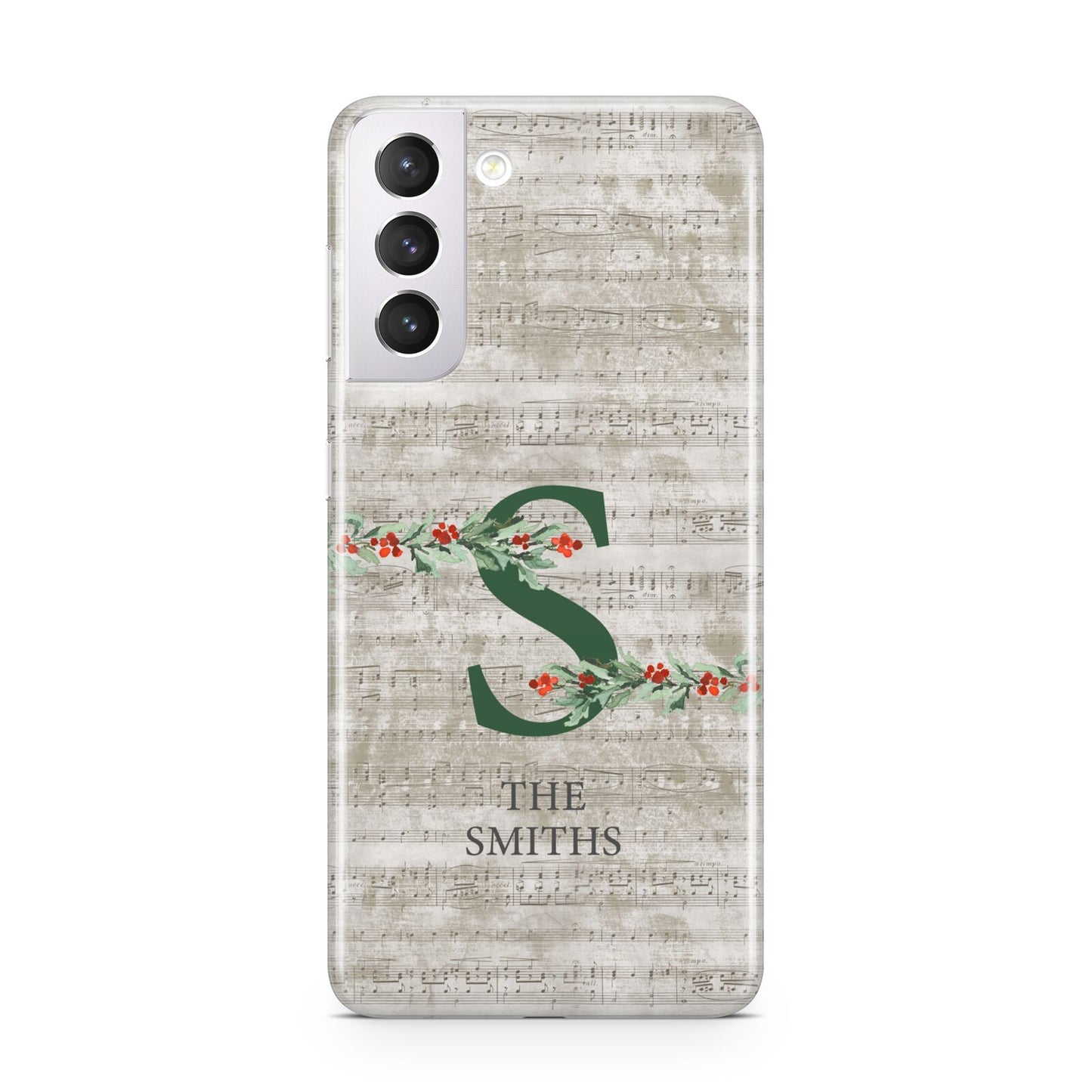 Nostalgic Monogram Personalised Samsung S21 Case