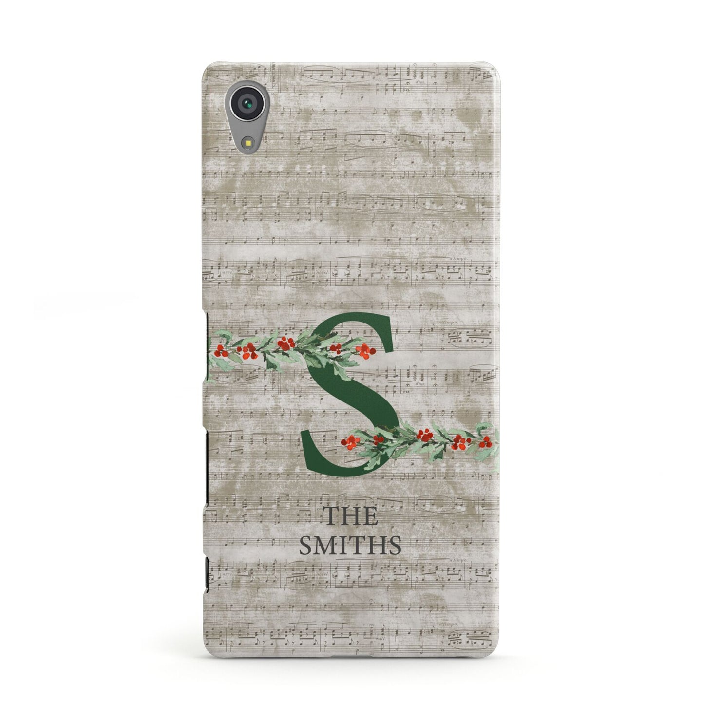 Nostalgic Monogram Personalised Sony Xperia Case