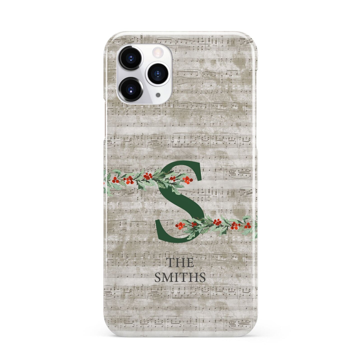 Nostalgic Monogram Personalised iPhone 11 Pro 3D Snap Case