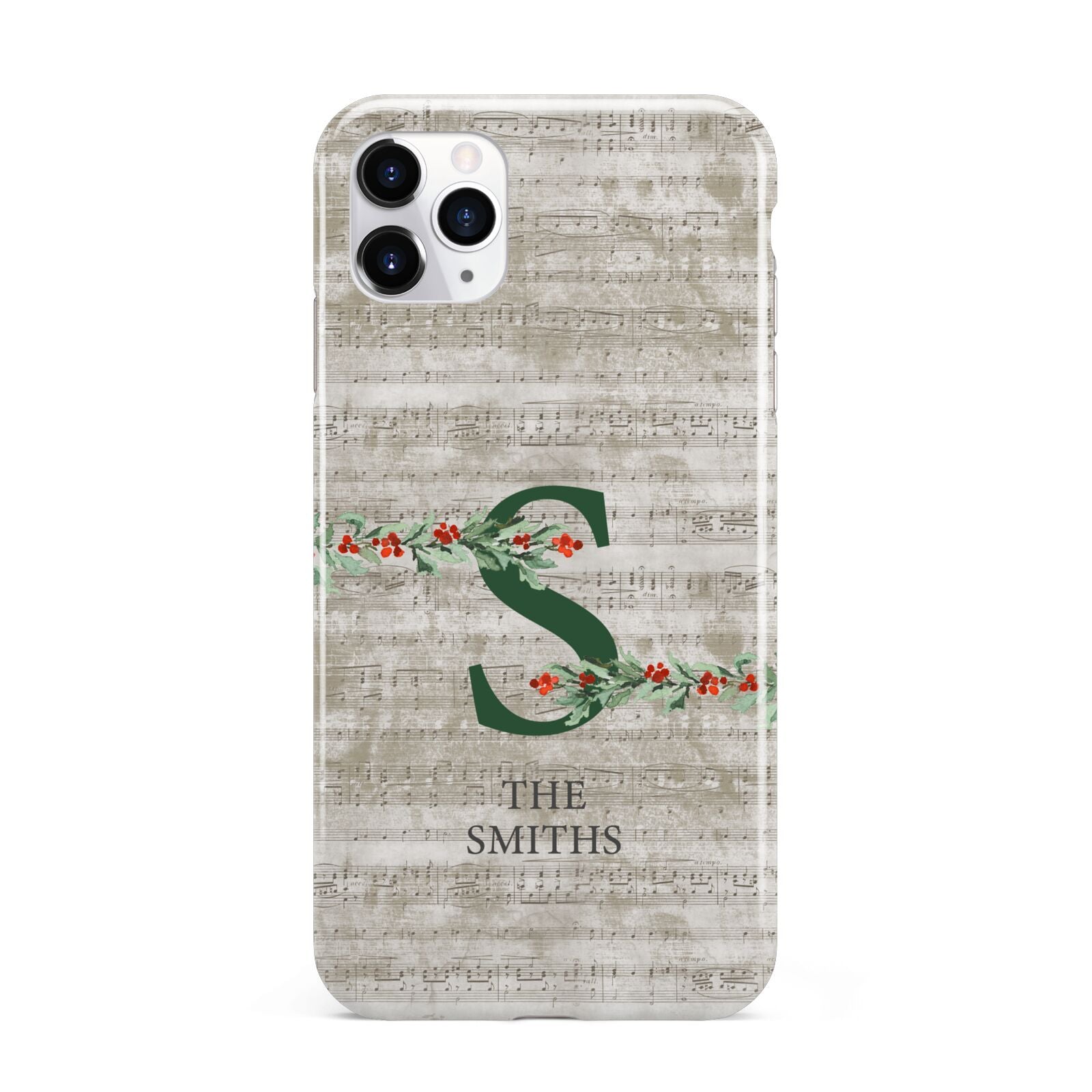 Nostalgic Monogram Personalised iPhone 11 Pro Max 3D Tough Case